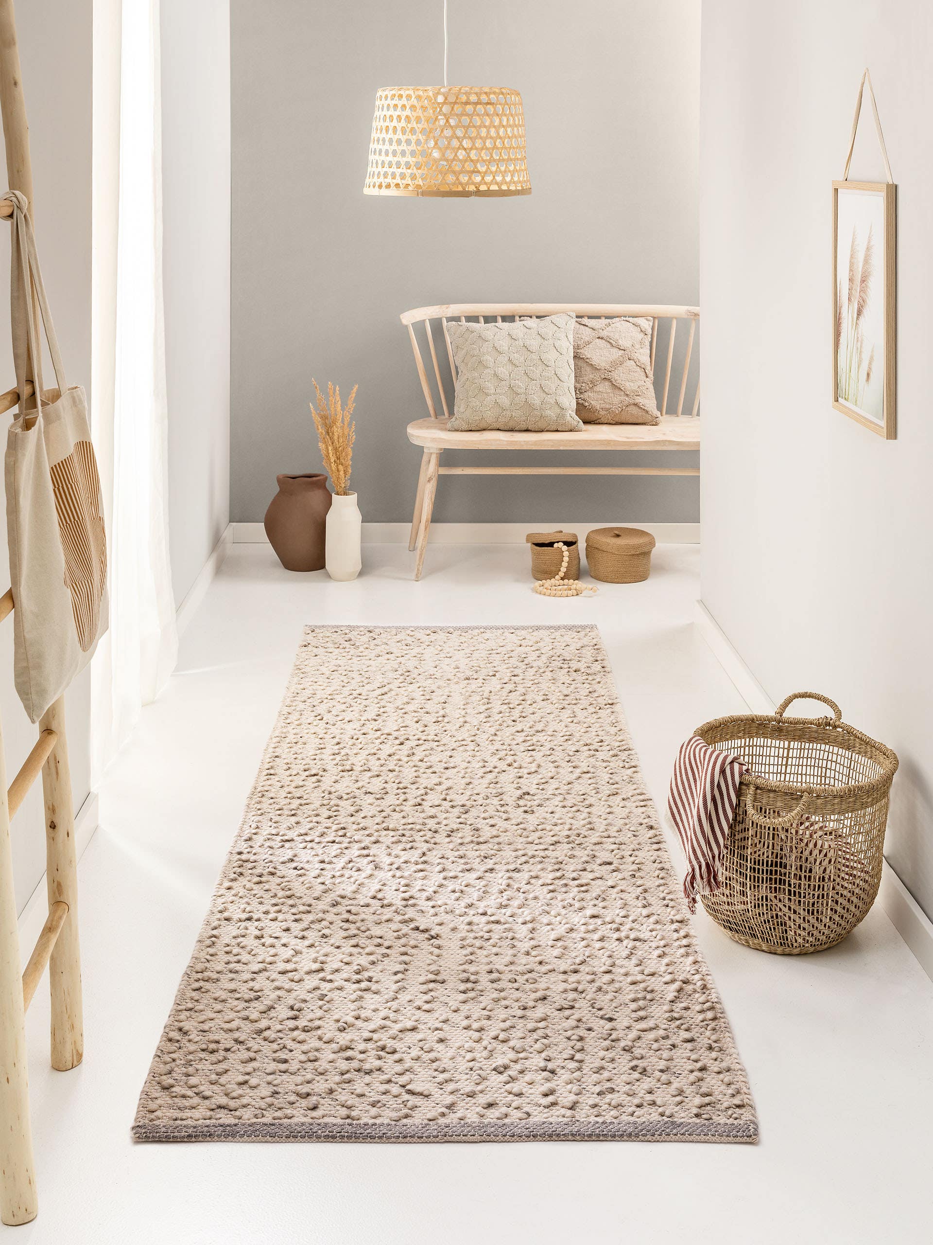 Wollteppich Lana Cream