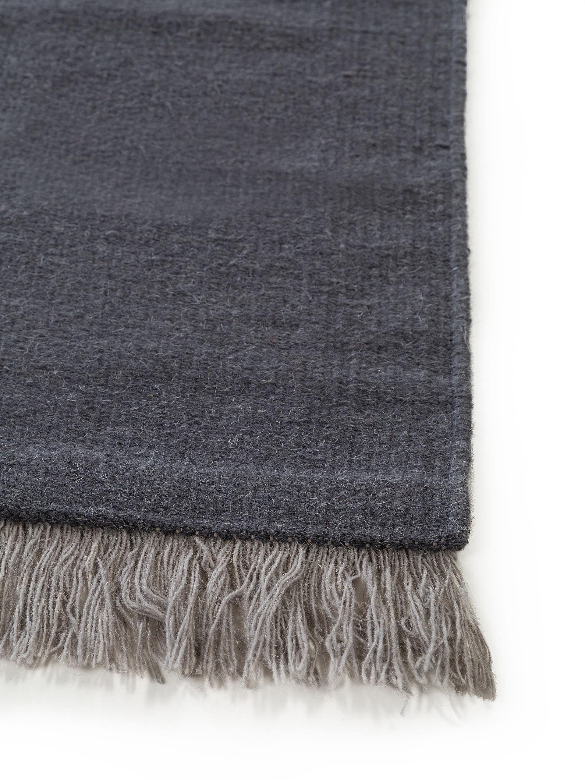 Tapis en laine Blok /Rouge foncé