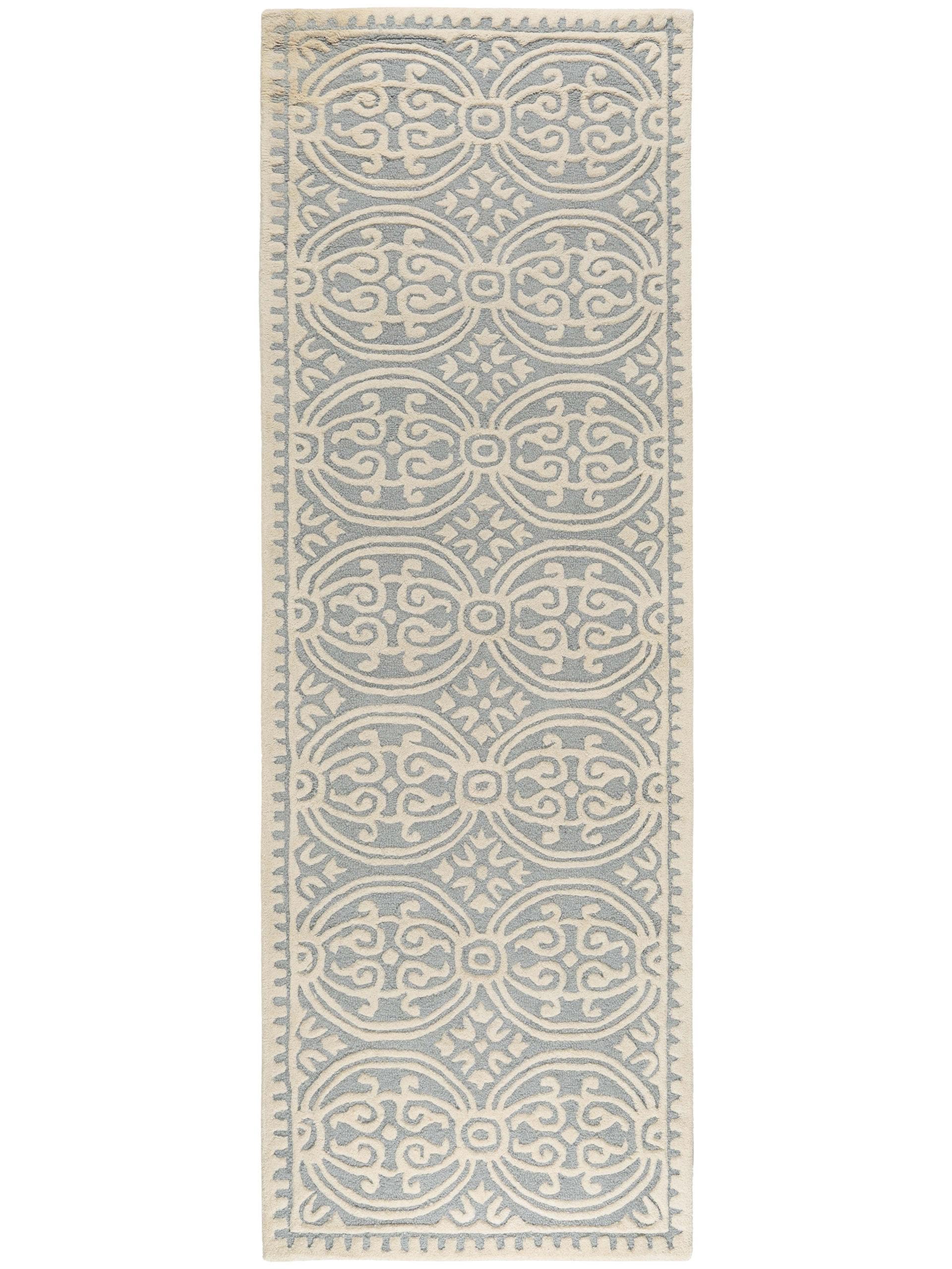 Tapis en laine Windsor bleu foncé