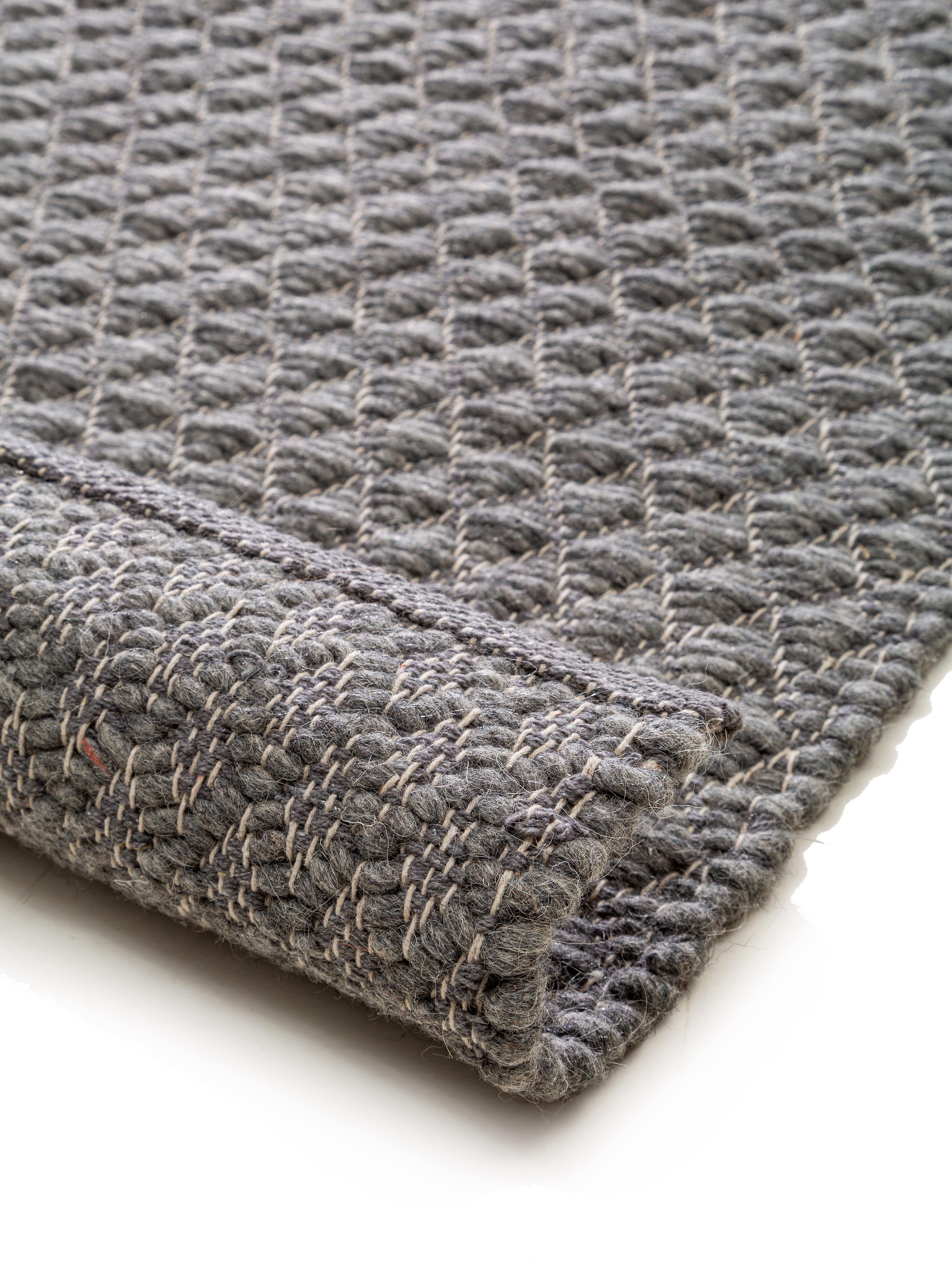 Tapis de passage en laine Ted Ivory