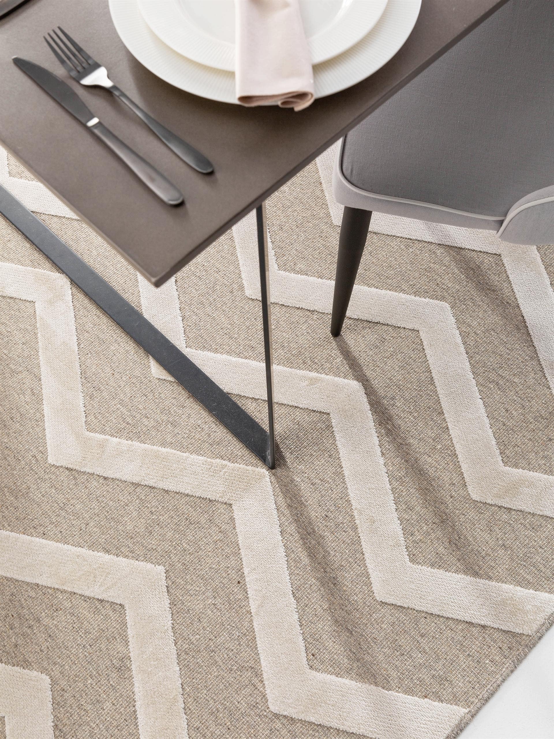 Teppich North /Grau