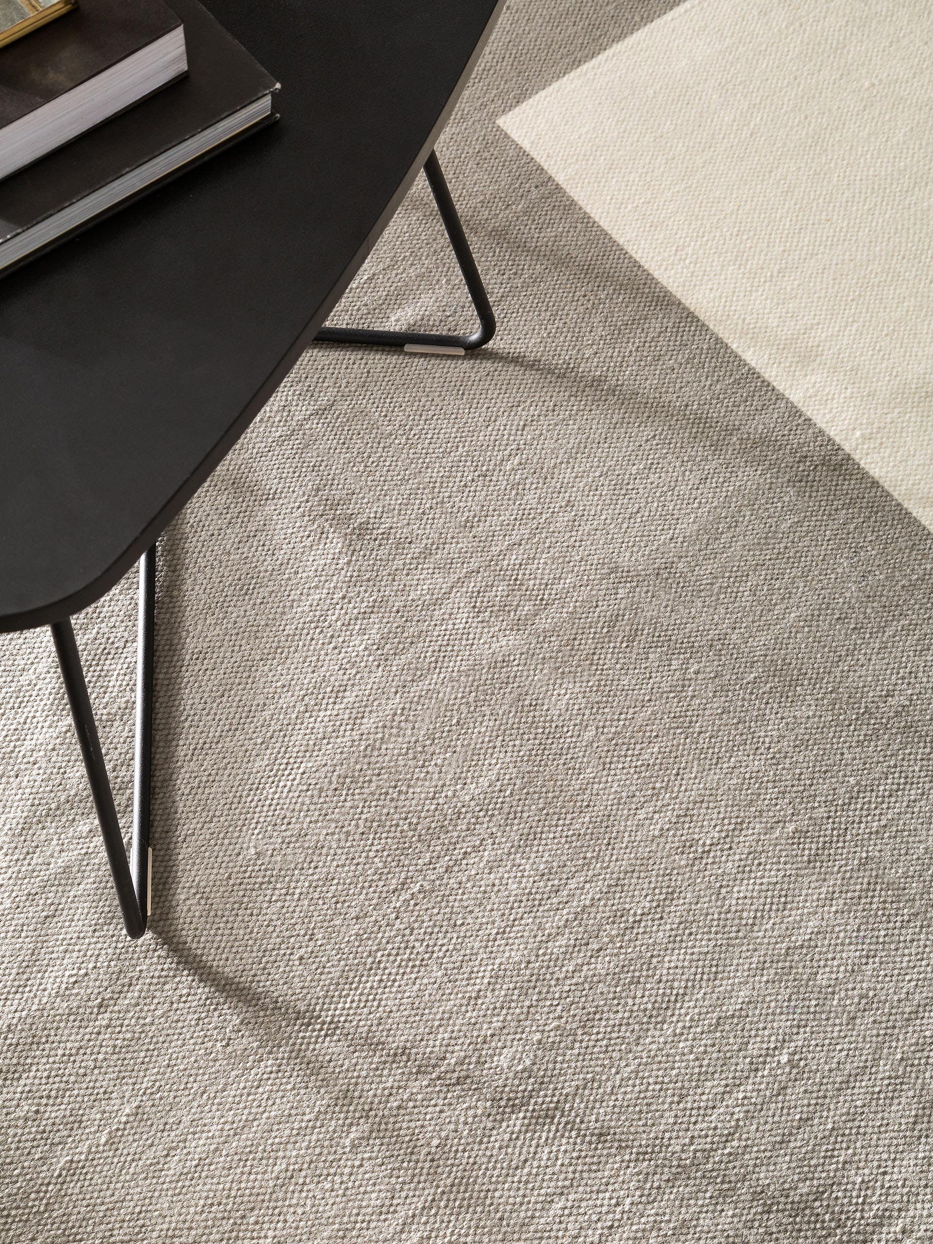 Tapis en laine Neo Crème/Menthe