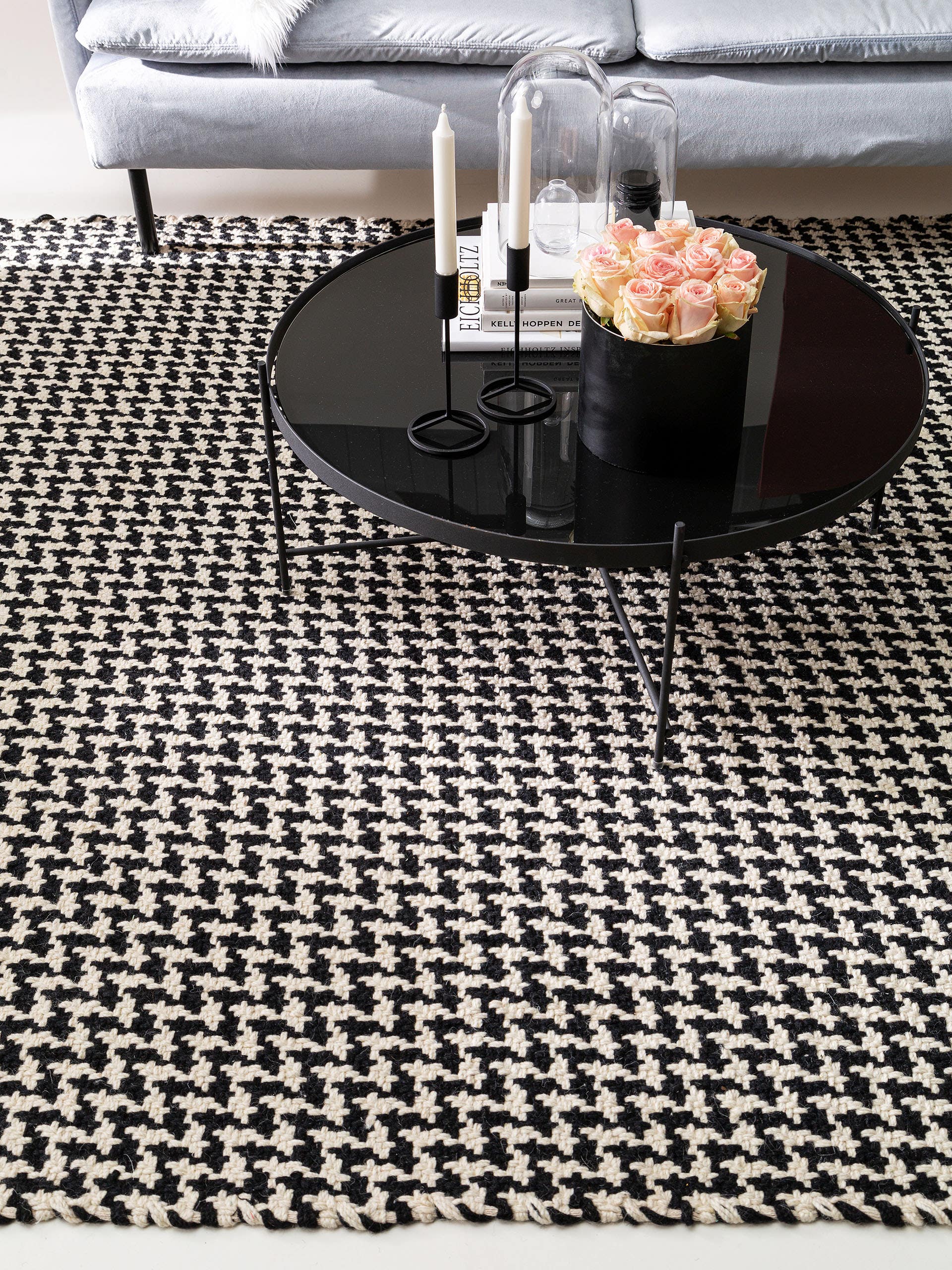 Tapis en laine Pepita