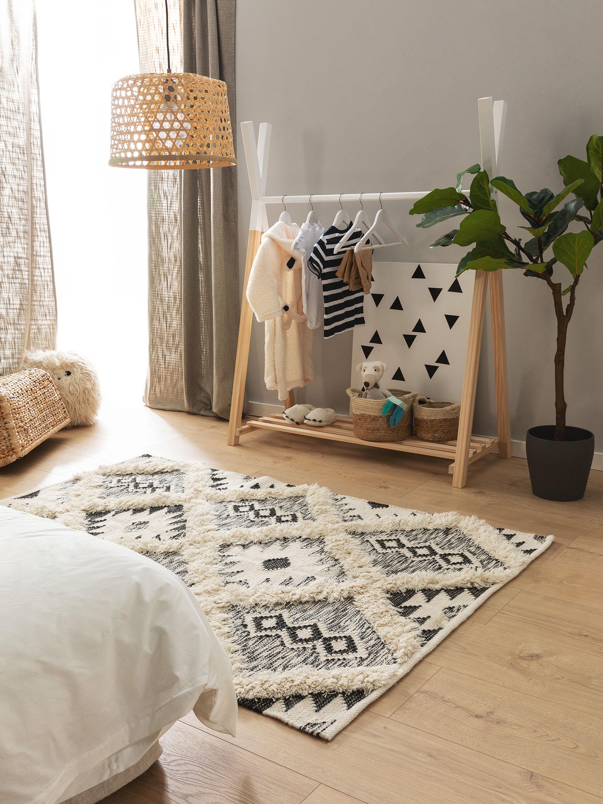 Tapis Zoé en laine