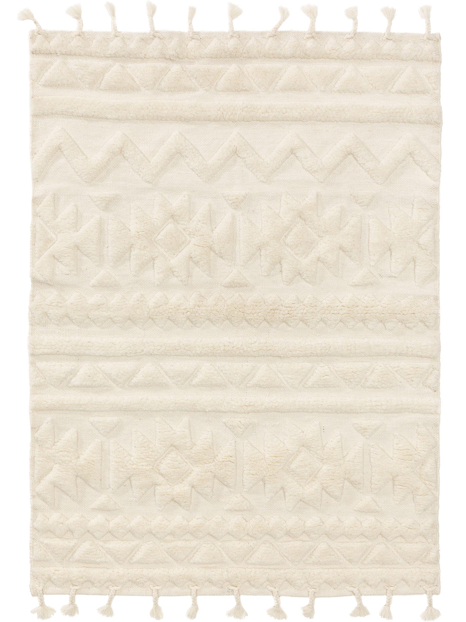 Wollteppich Anni Ivory