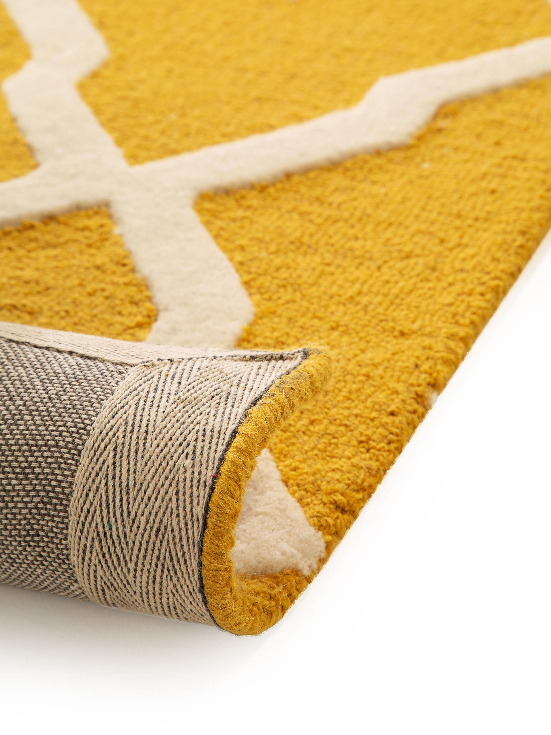 Tapis de passage en laine Windsor Cream