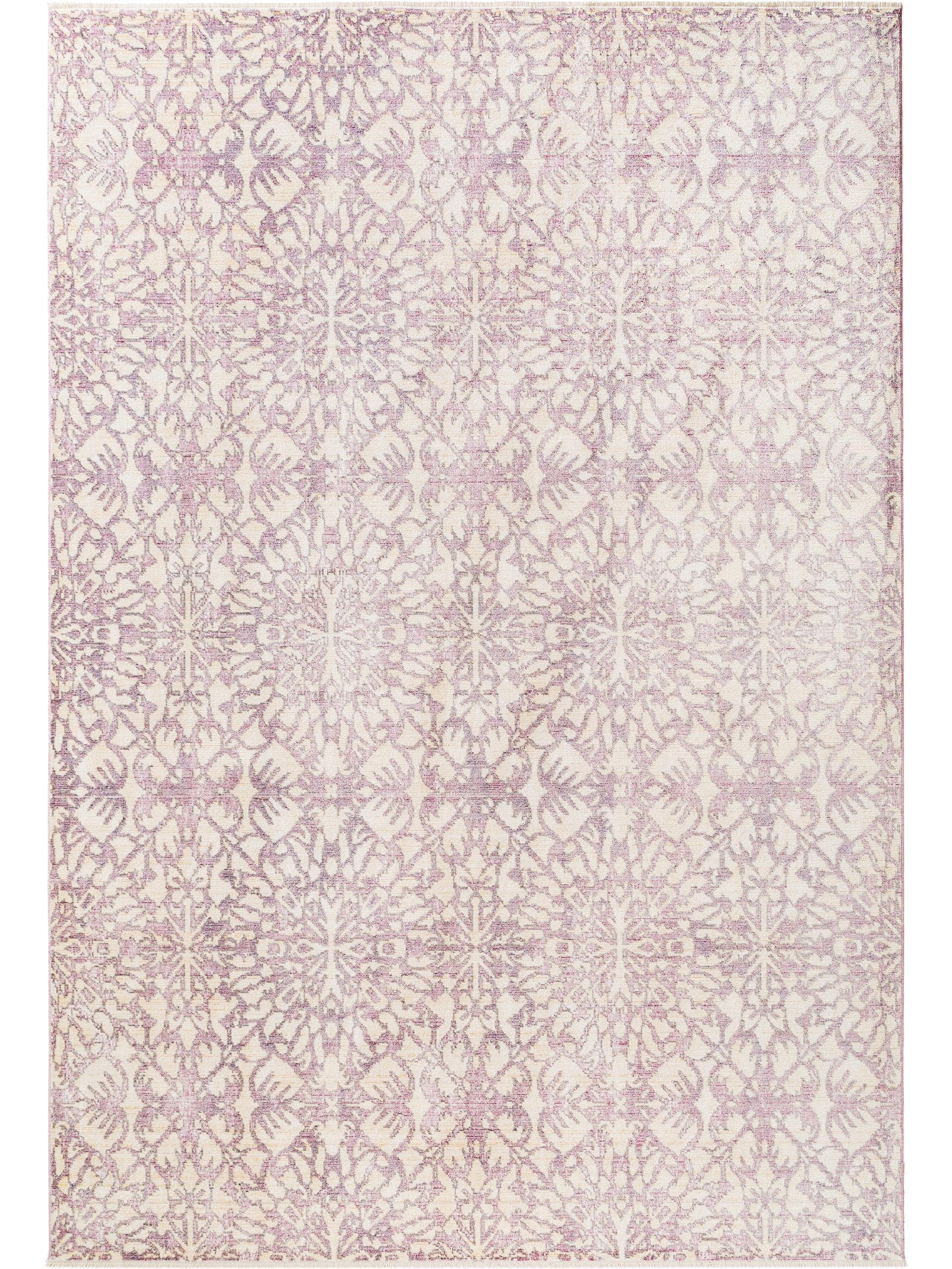 Viskoseteppich Yuma /Rosa