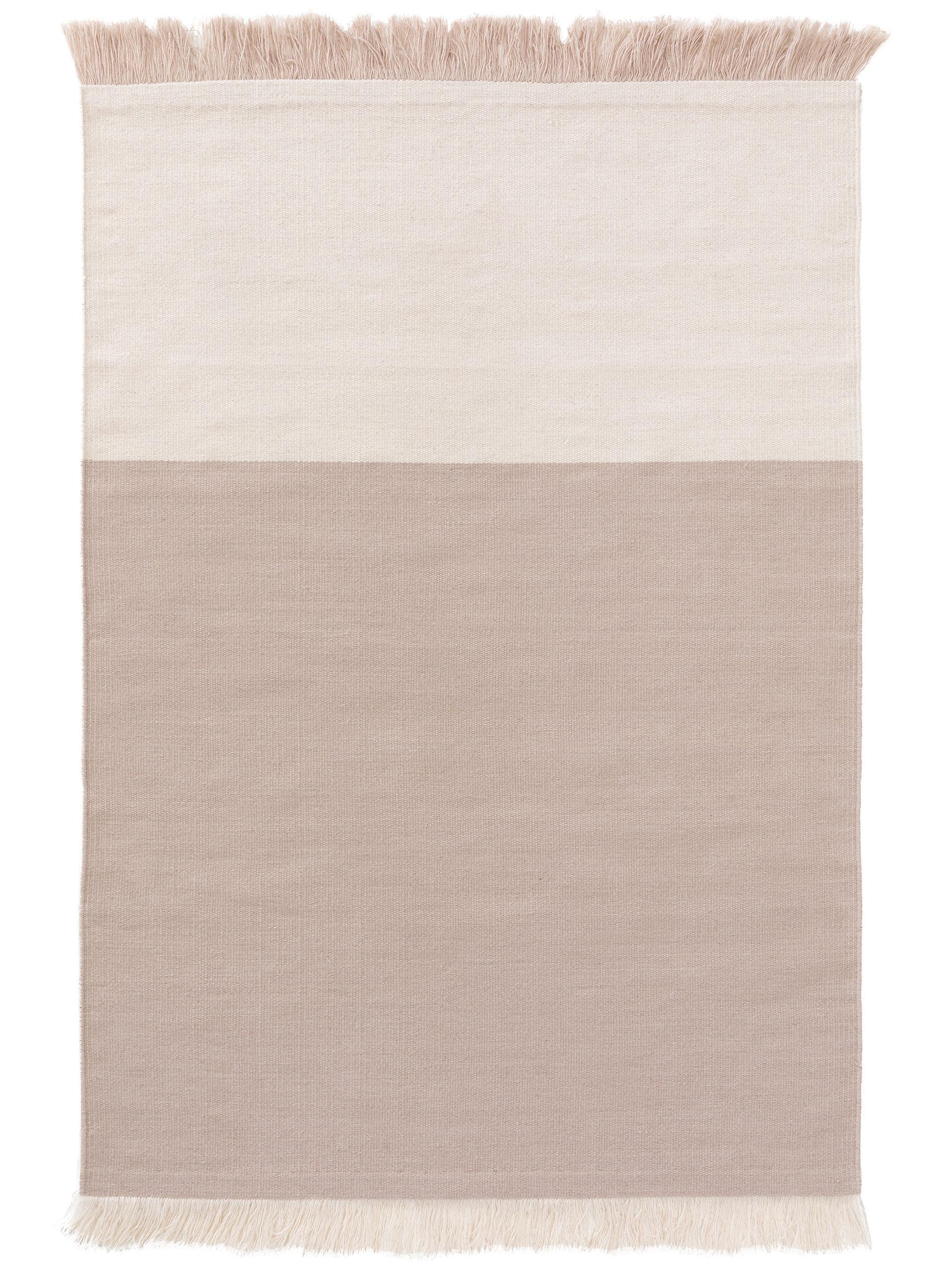 Tapis en laine Blok /Rouge foncé