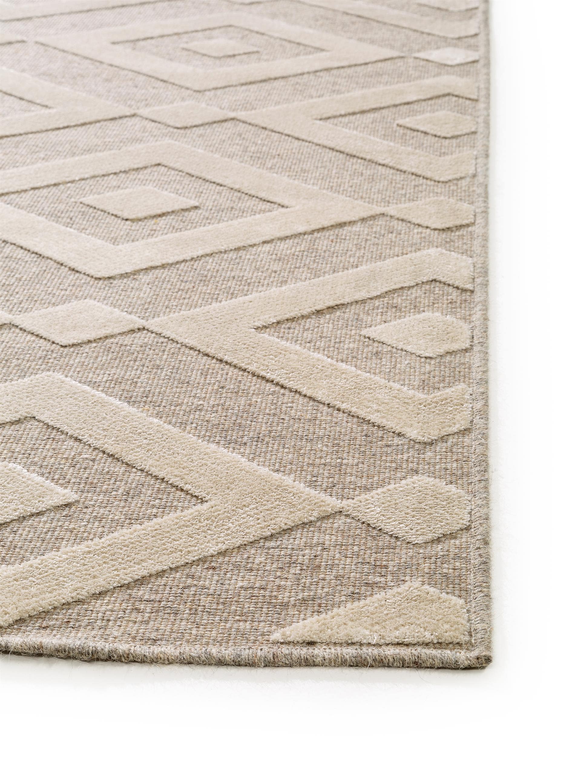 Tapis viscose Nord /Gris