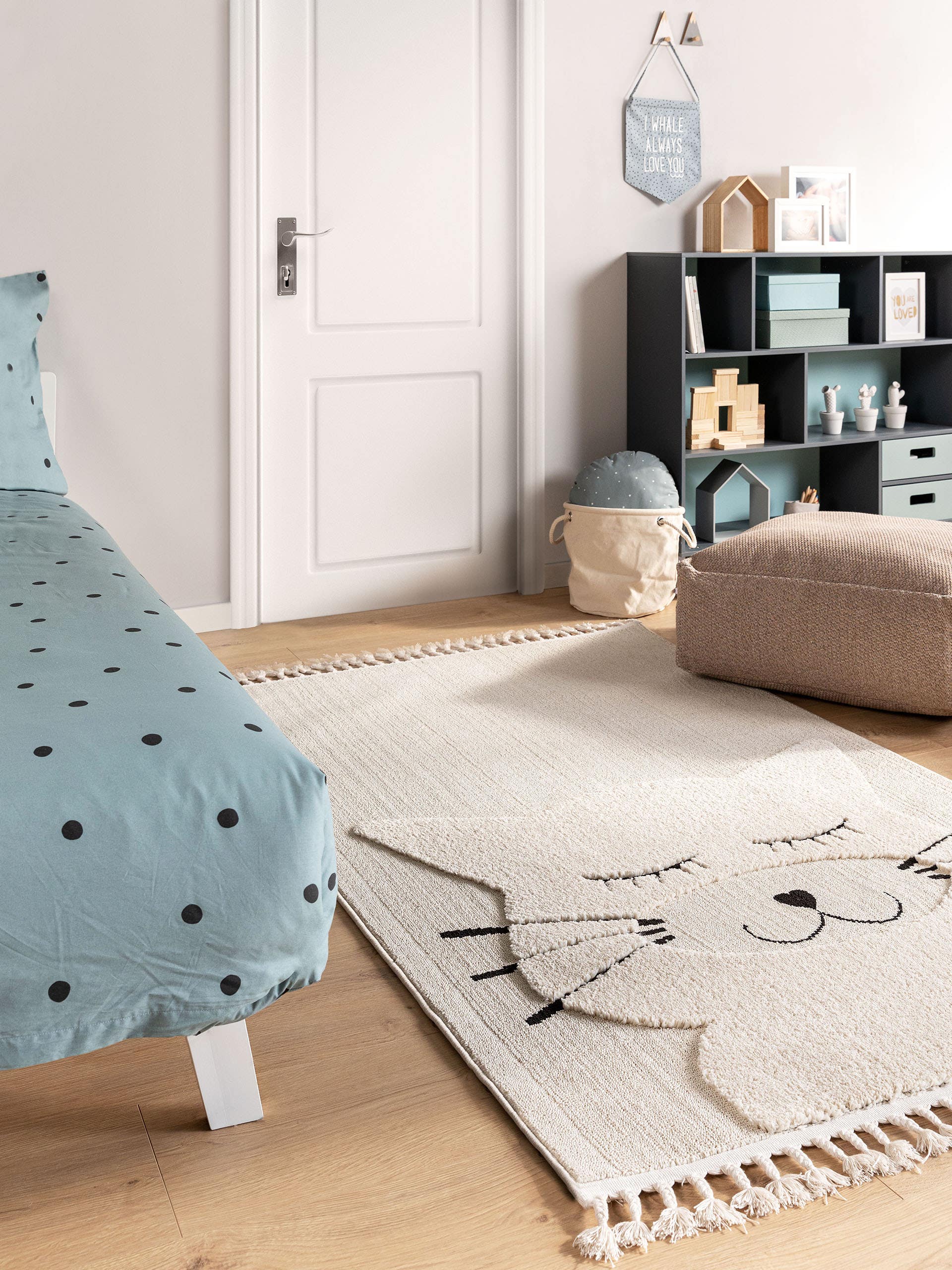 Kinderteppich Momo Cream