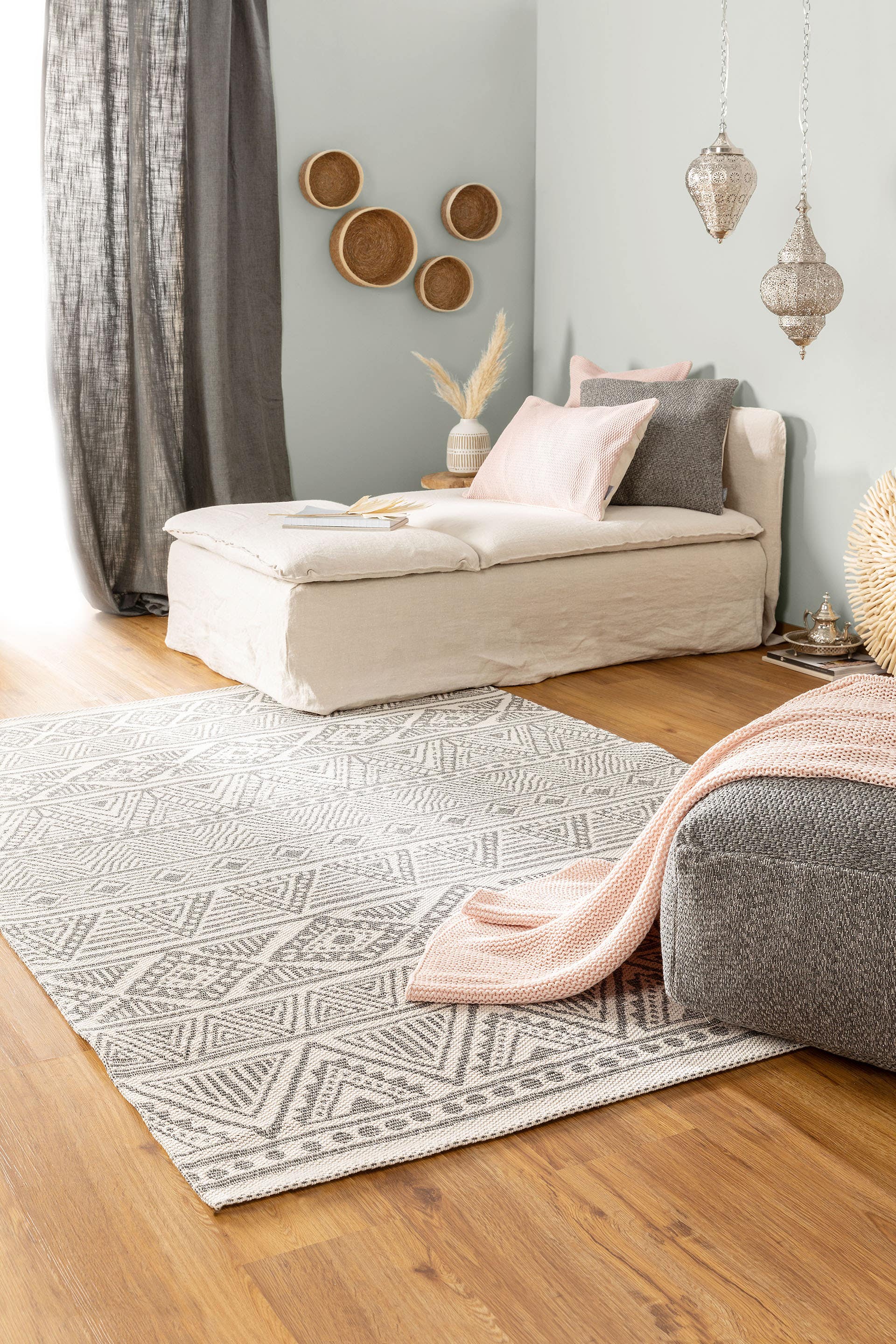 Tapis lavable en coton Cooper