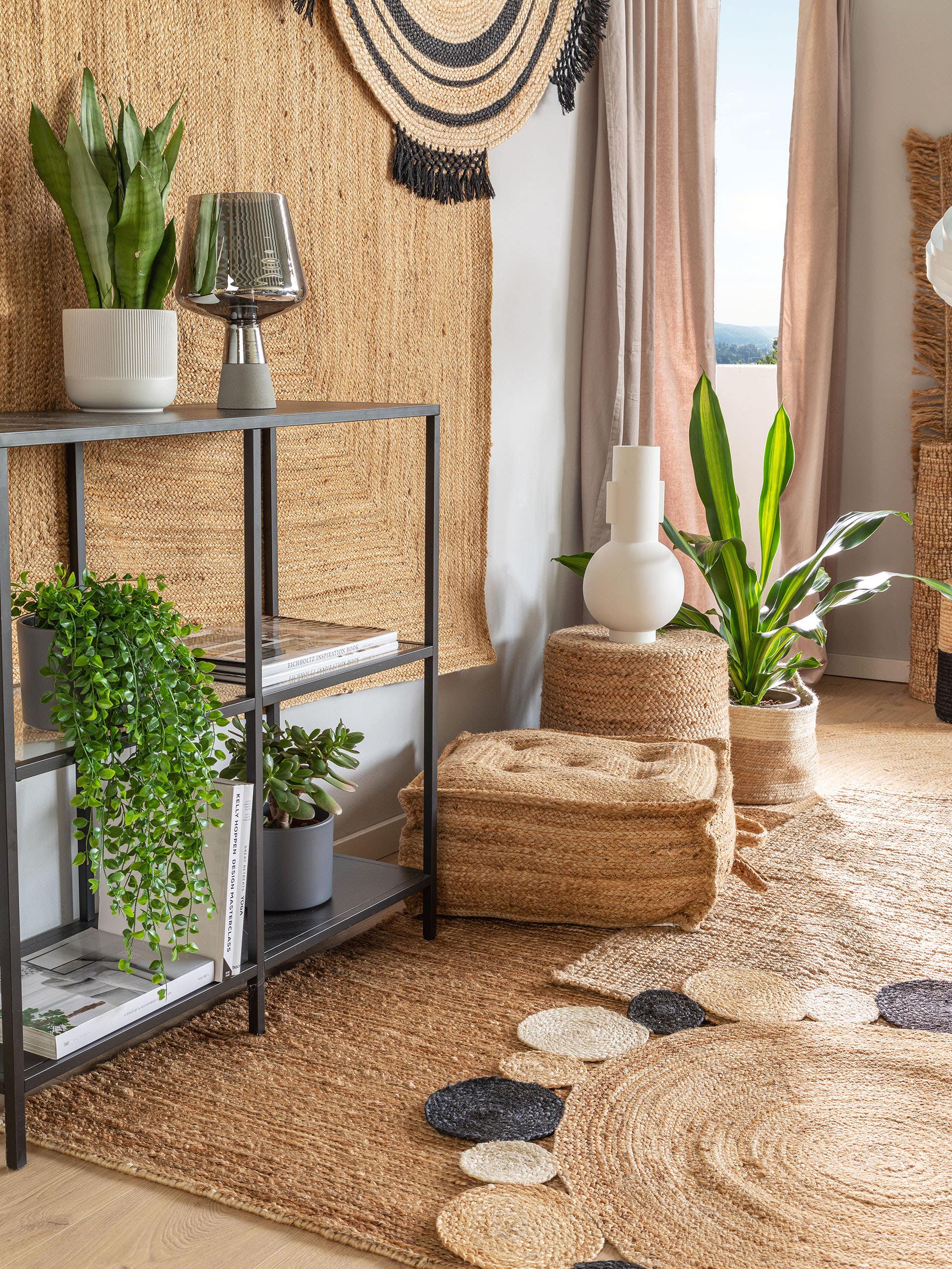 Tapis en jute Svea Naturel