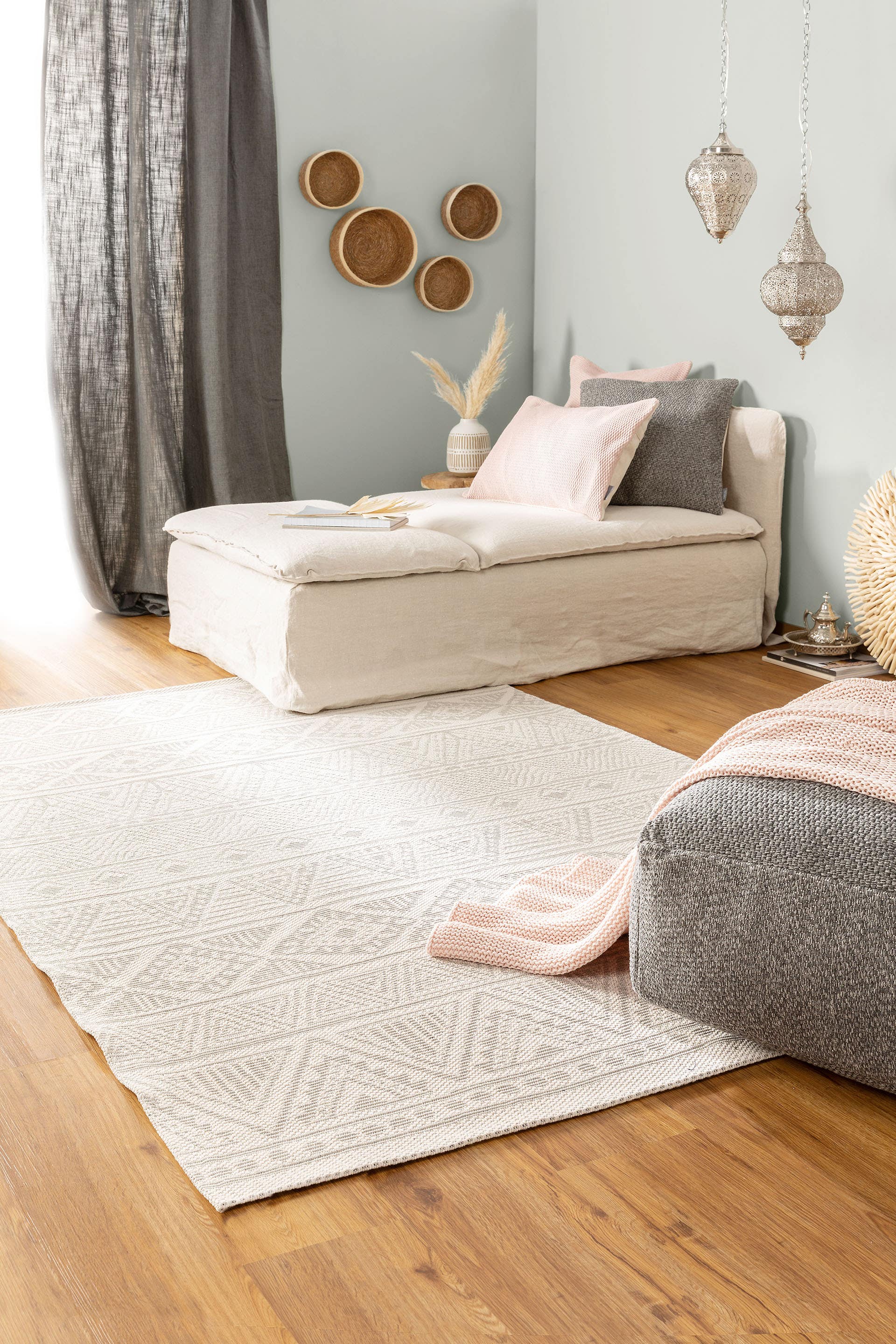 Tapis lavable en coton Cooper