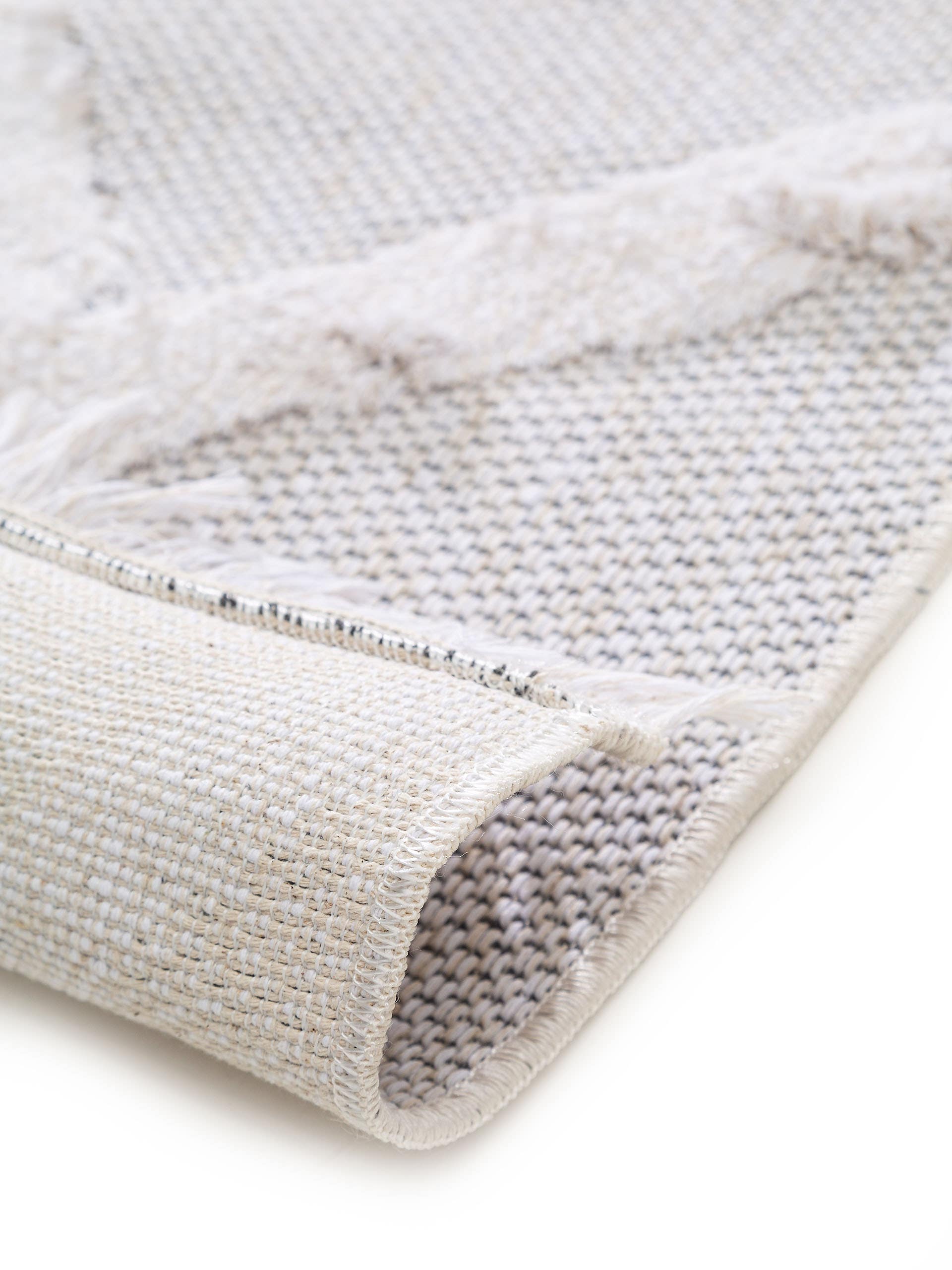 Waschbarer Baumwollteppich Oslo Cream/Taupe