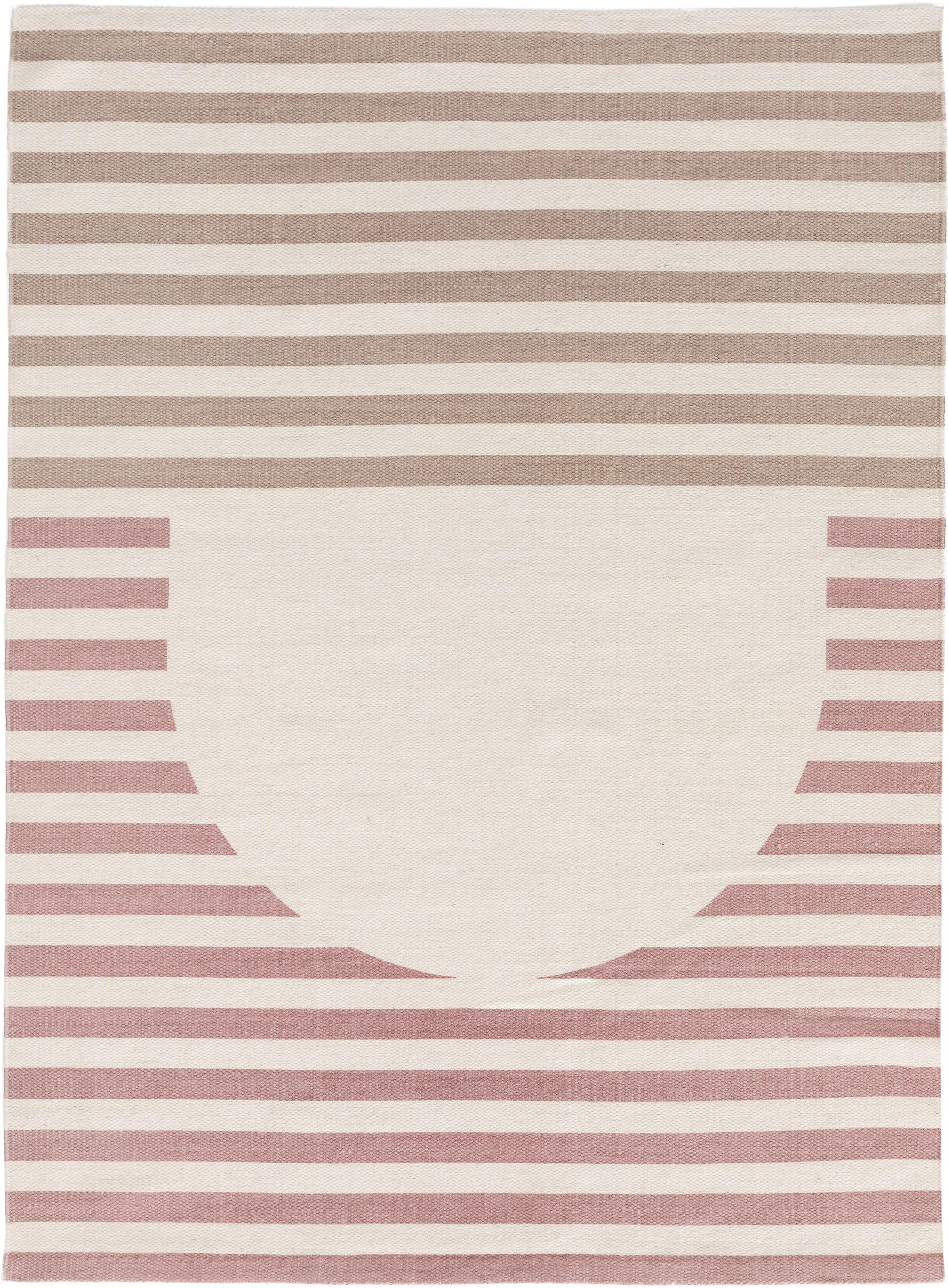 Wollteppich Oasis Mint/Beige