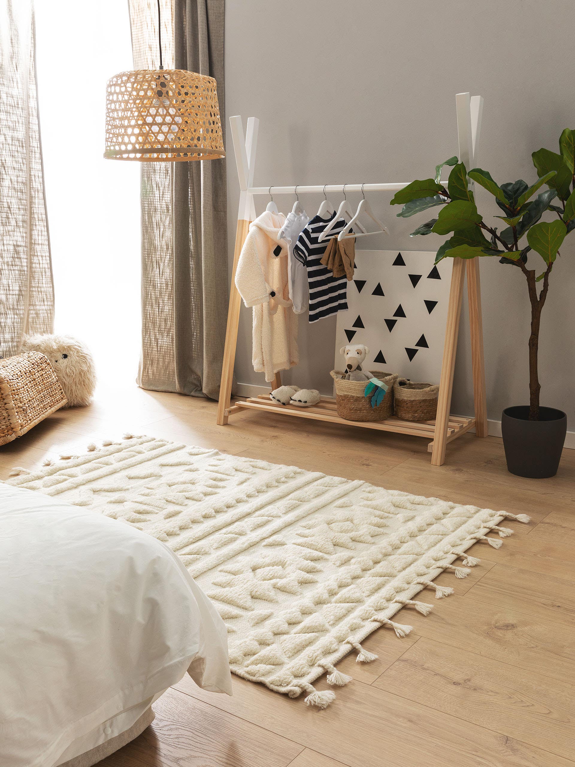 Wollteppich Anni Ivory