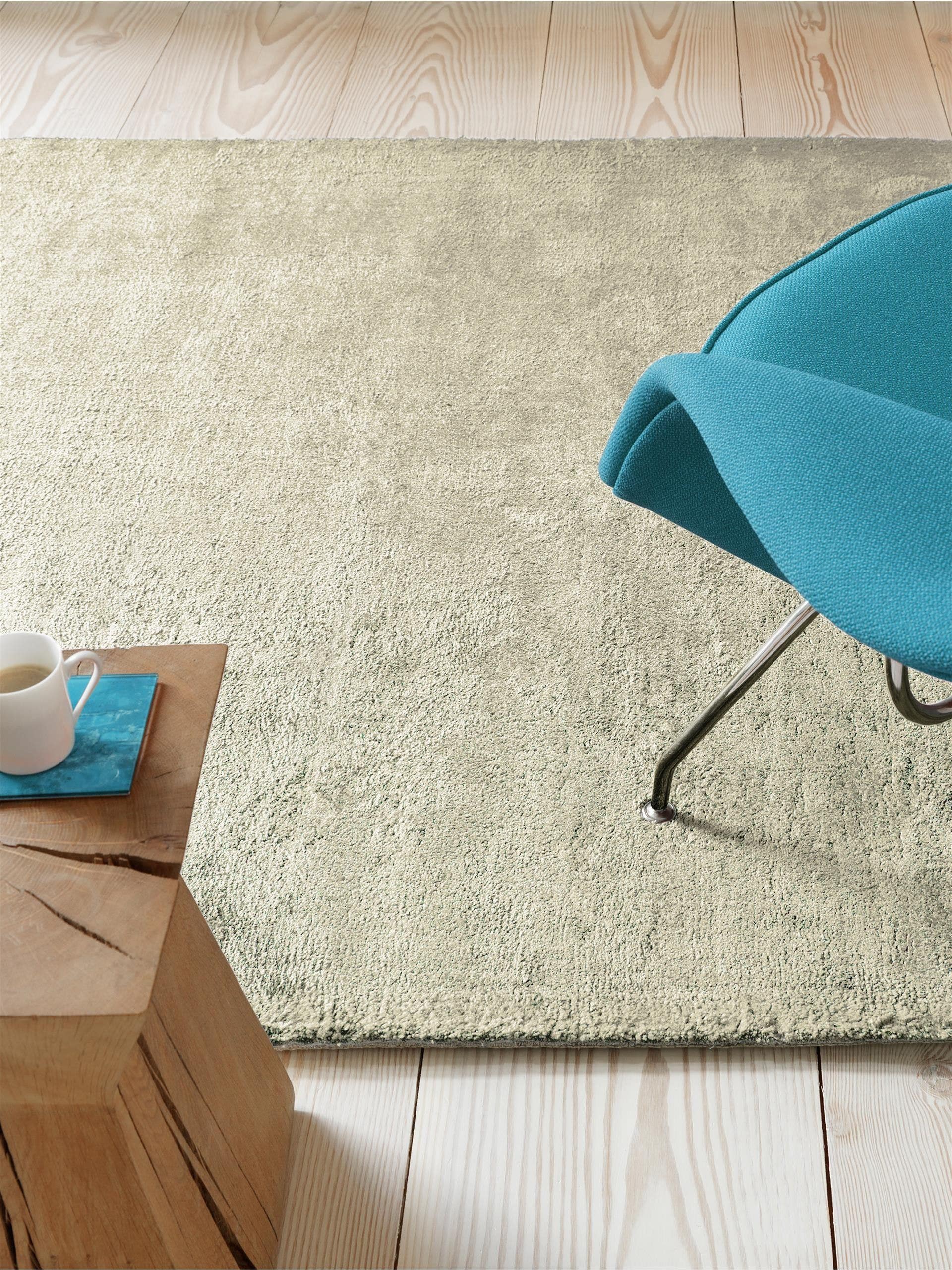 Tapis viscose Dolce anthracite