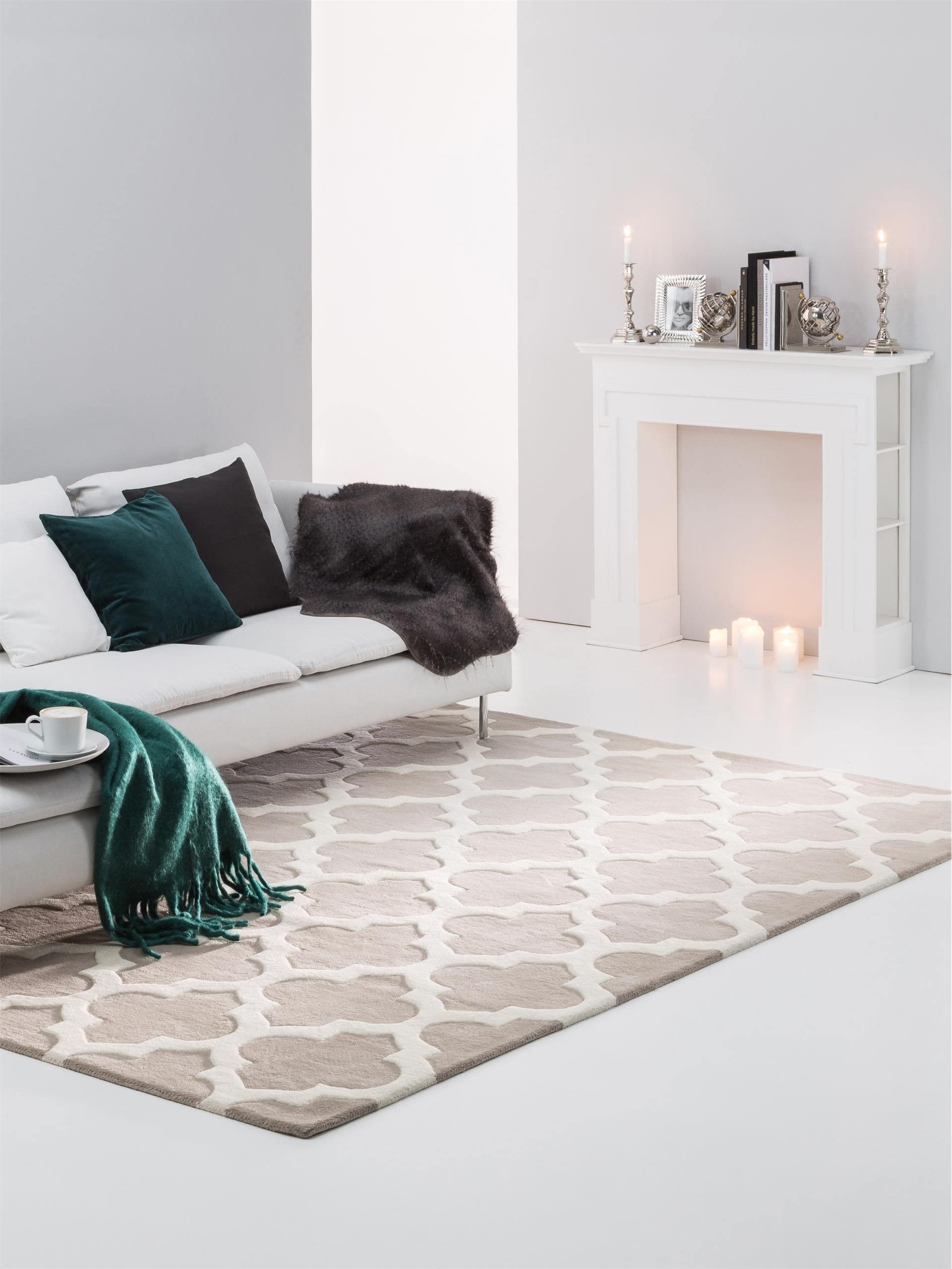 Tapis artisanal en laine