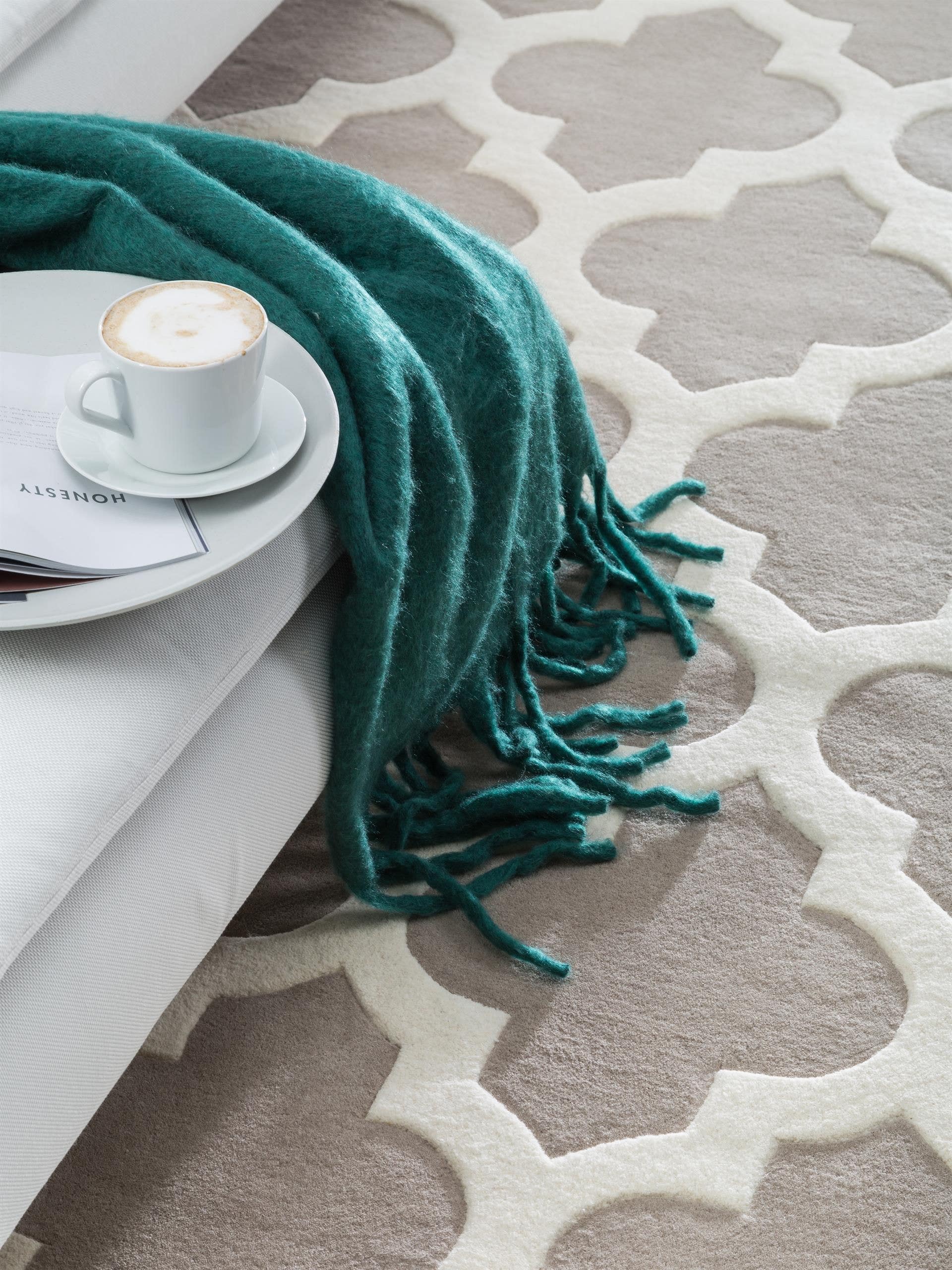 Tapis artisanal en laine