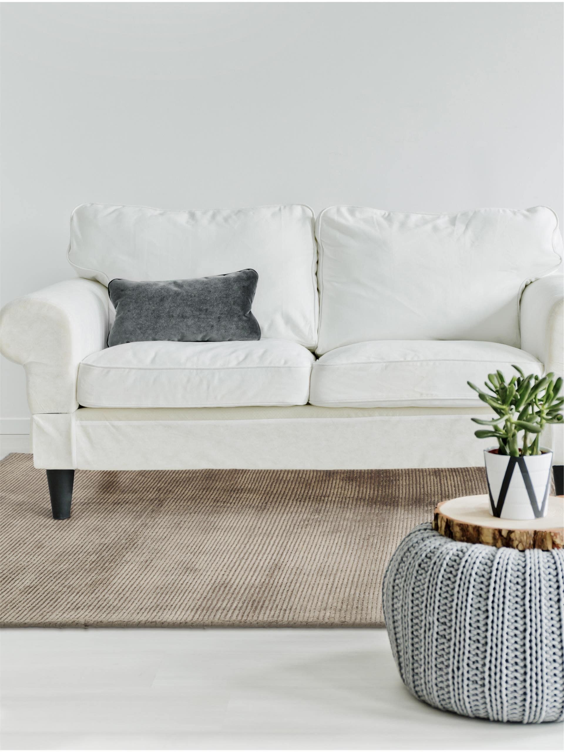 Lignes de tapis en viscose