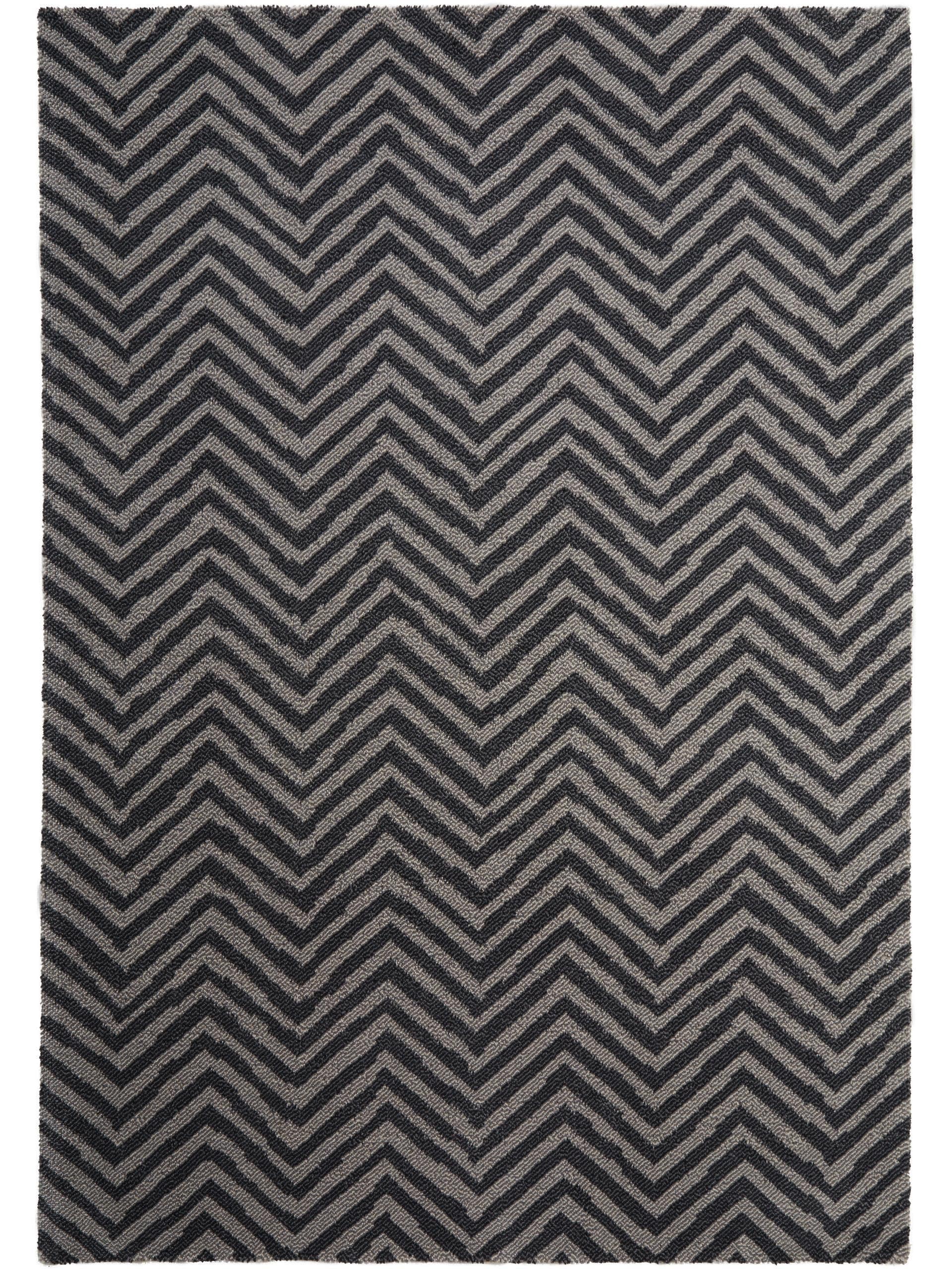 Tapis en laine Nesta anthracite