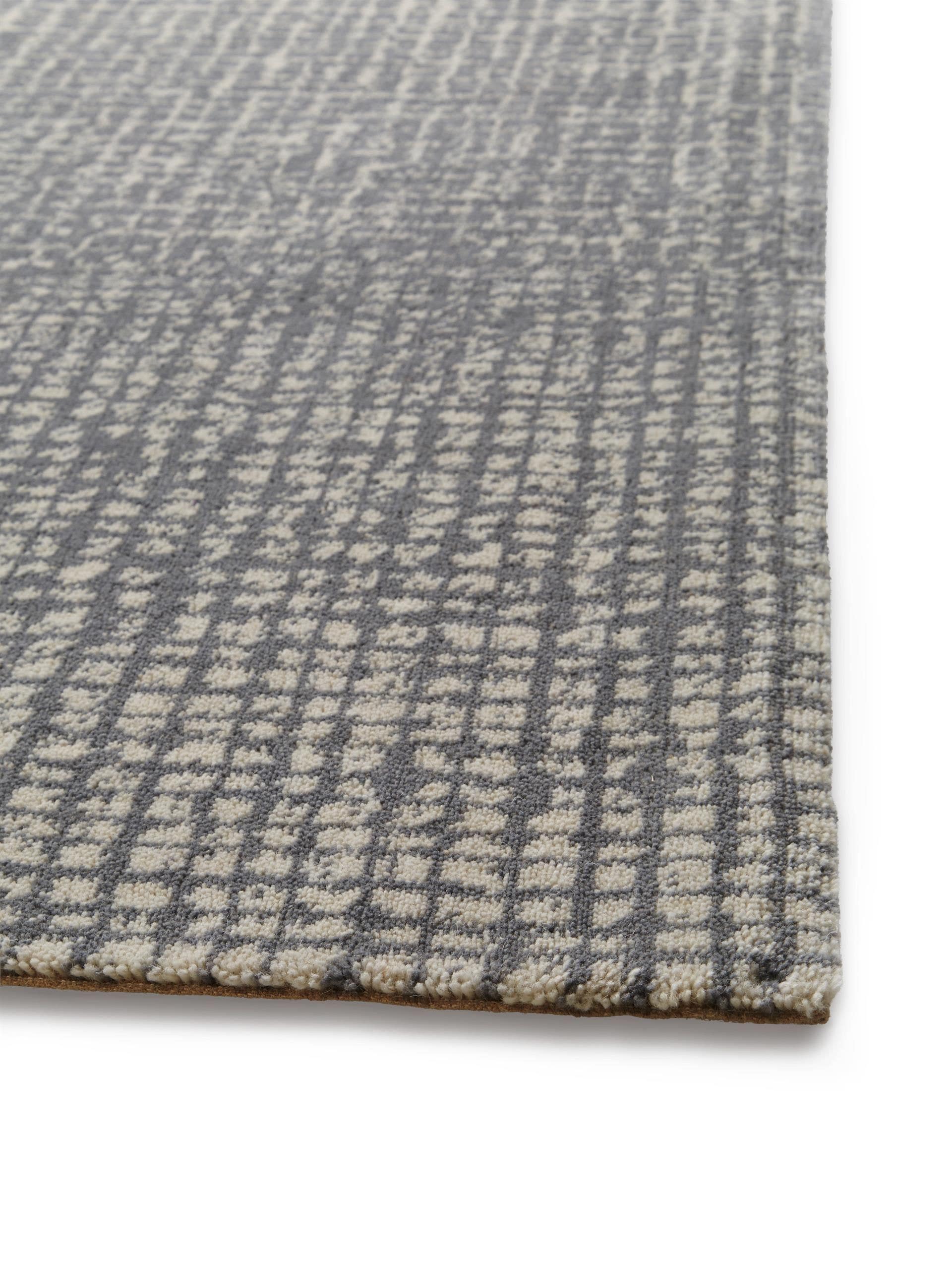 Tapis en laine Nesta gris clair
