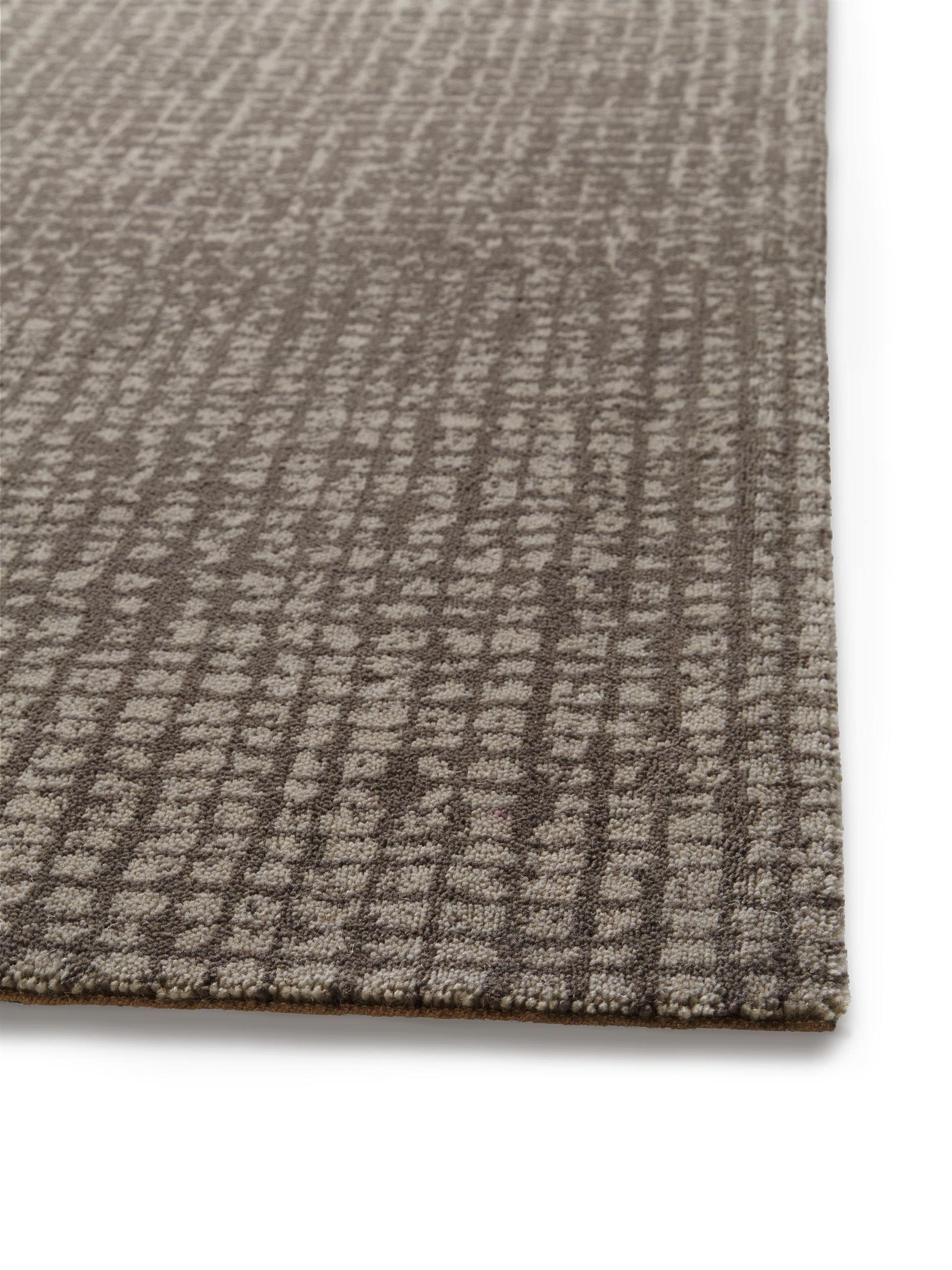 Tapis en laine Nesta gris clair