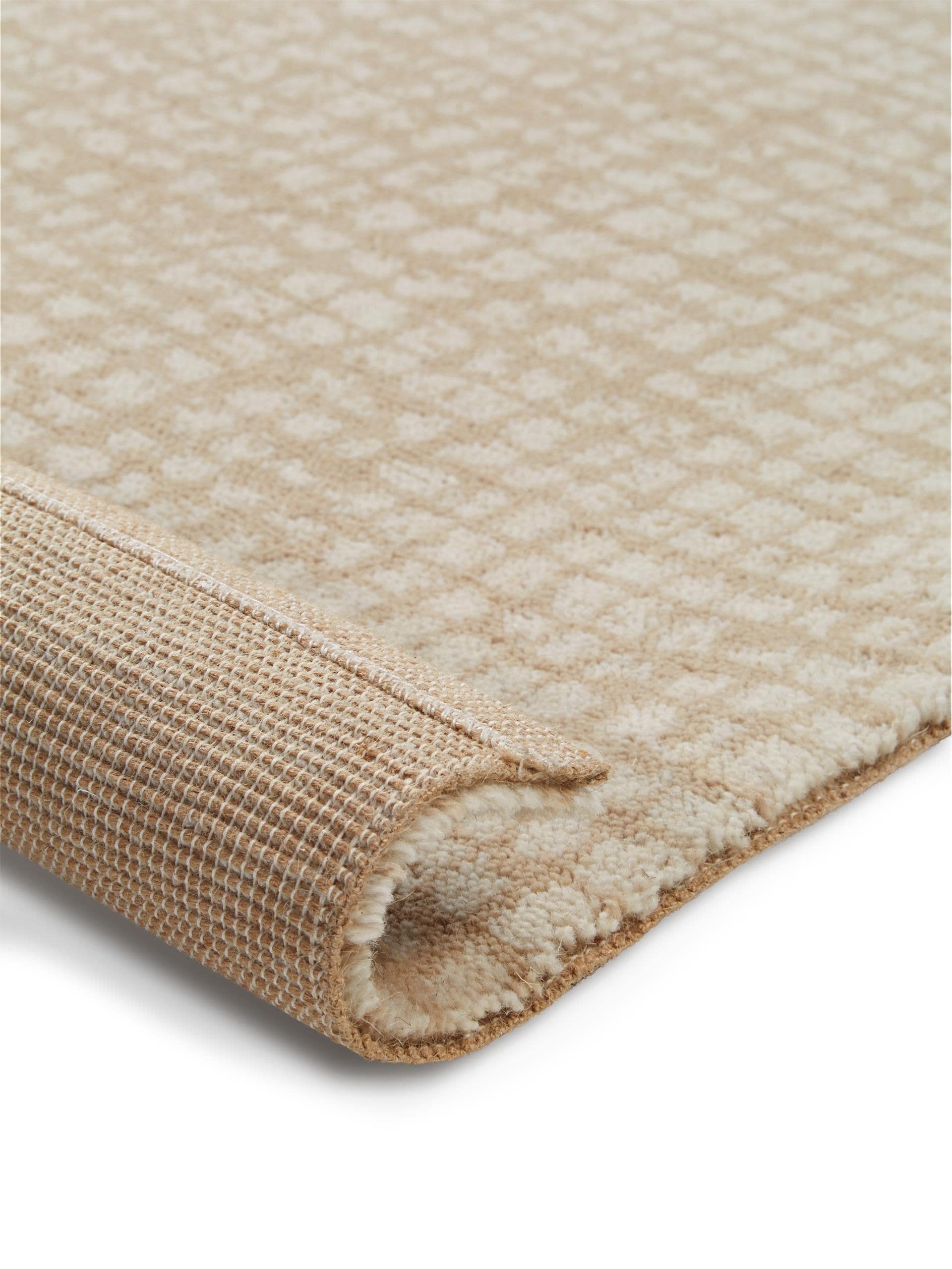 Tapis en laine Nesta gris clair