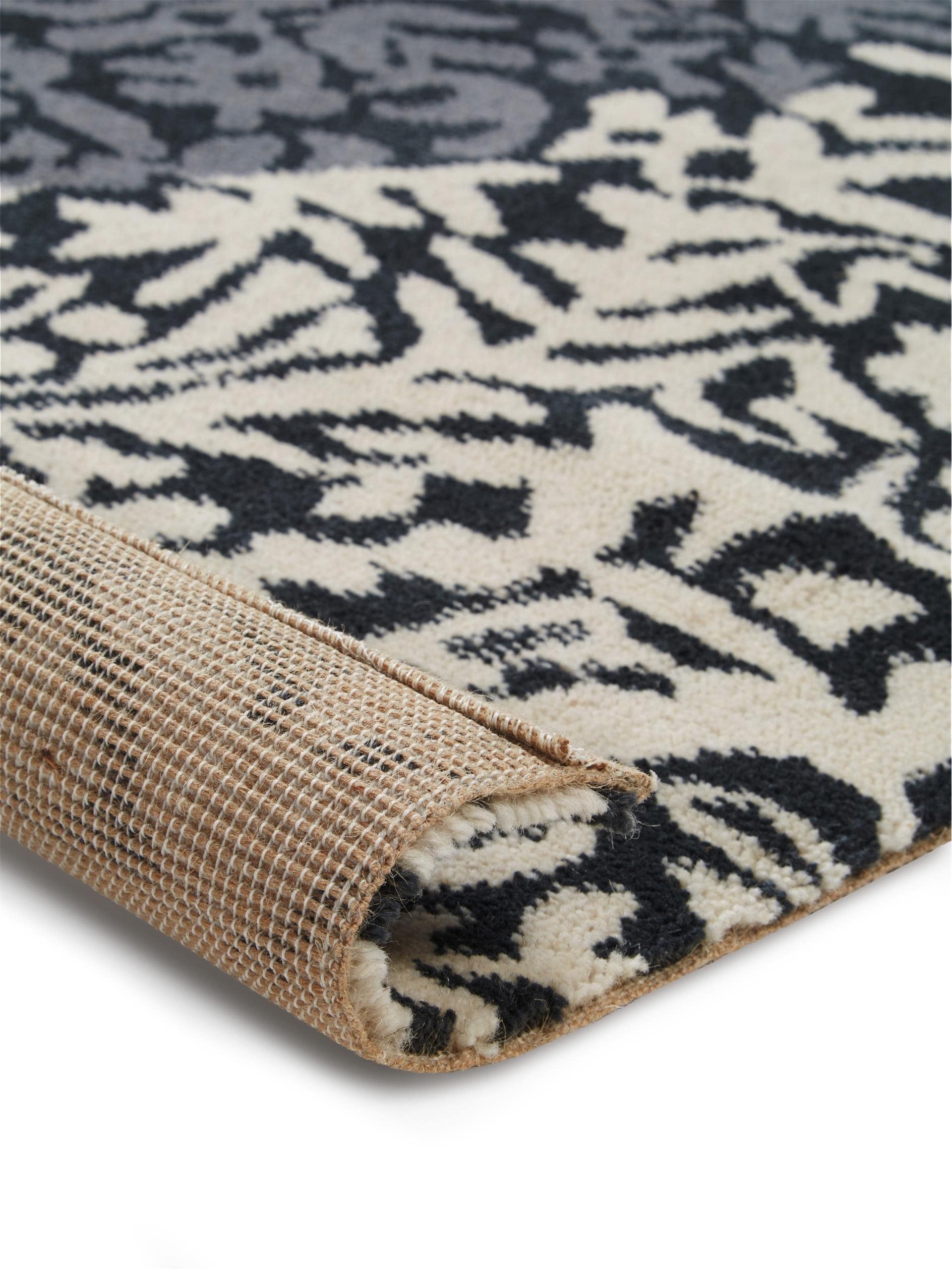 Tapis en laine Nesta /Gris