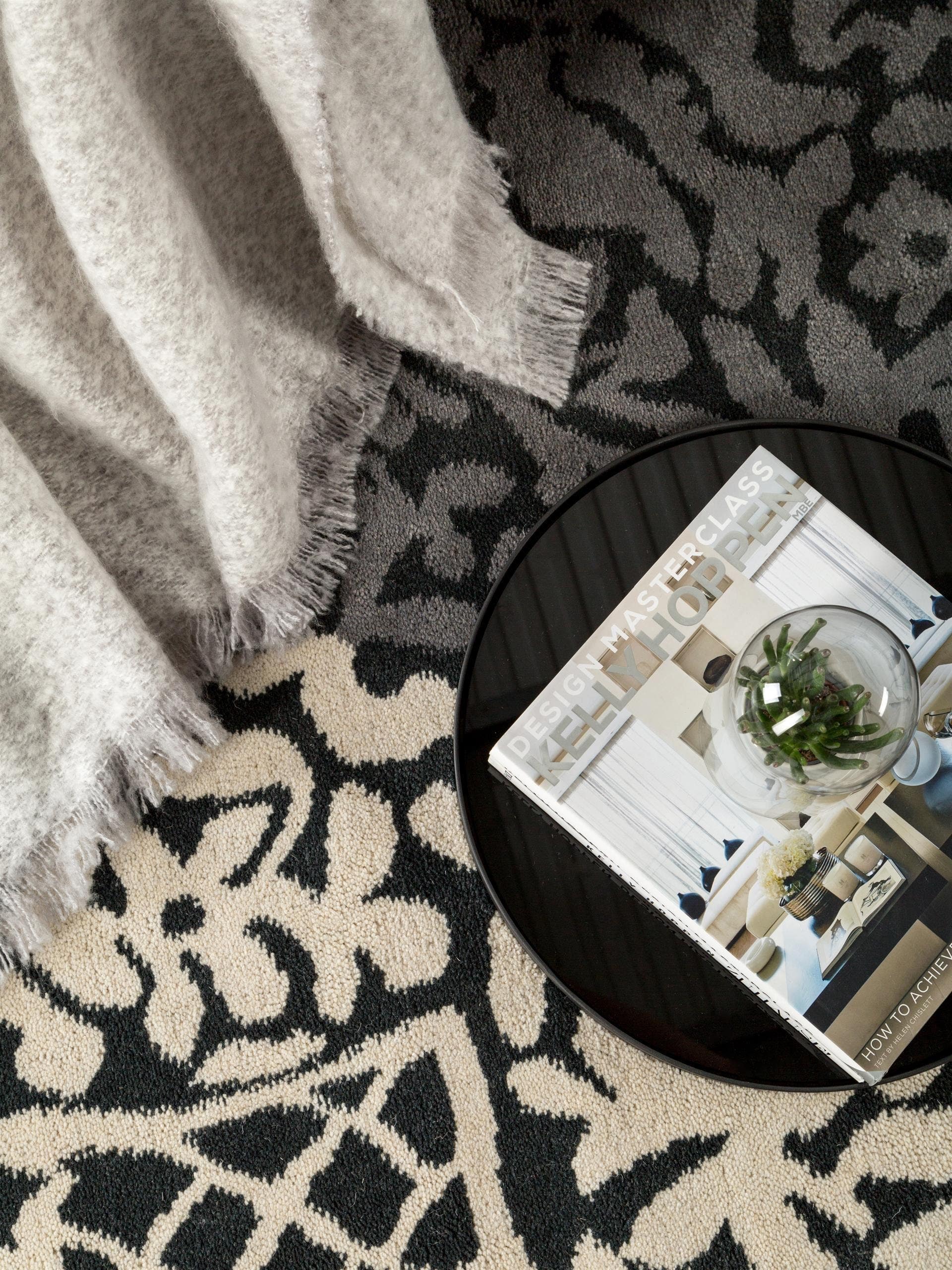 Tapis en laine Nesta /Gris