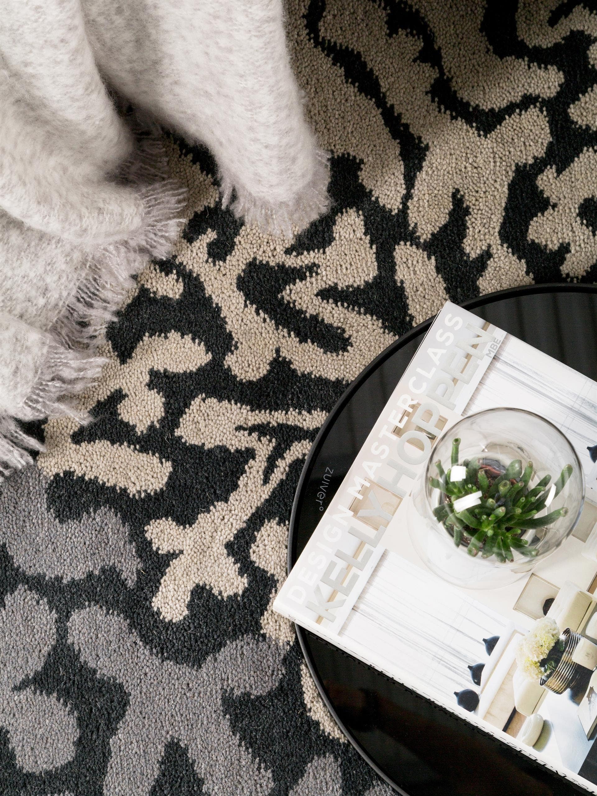 Tapis en laine Nesta /Gris