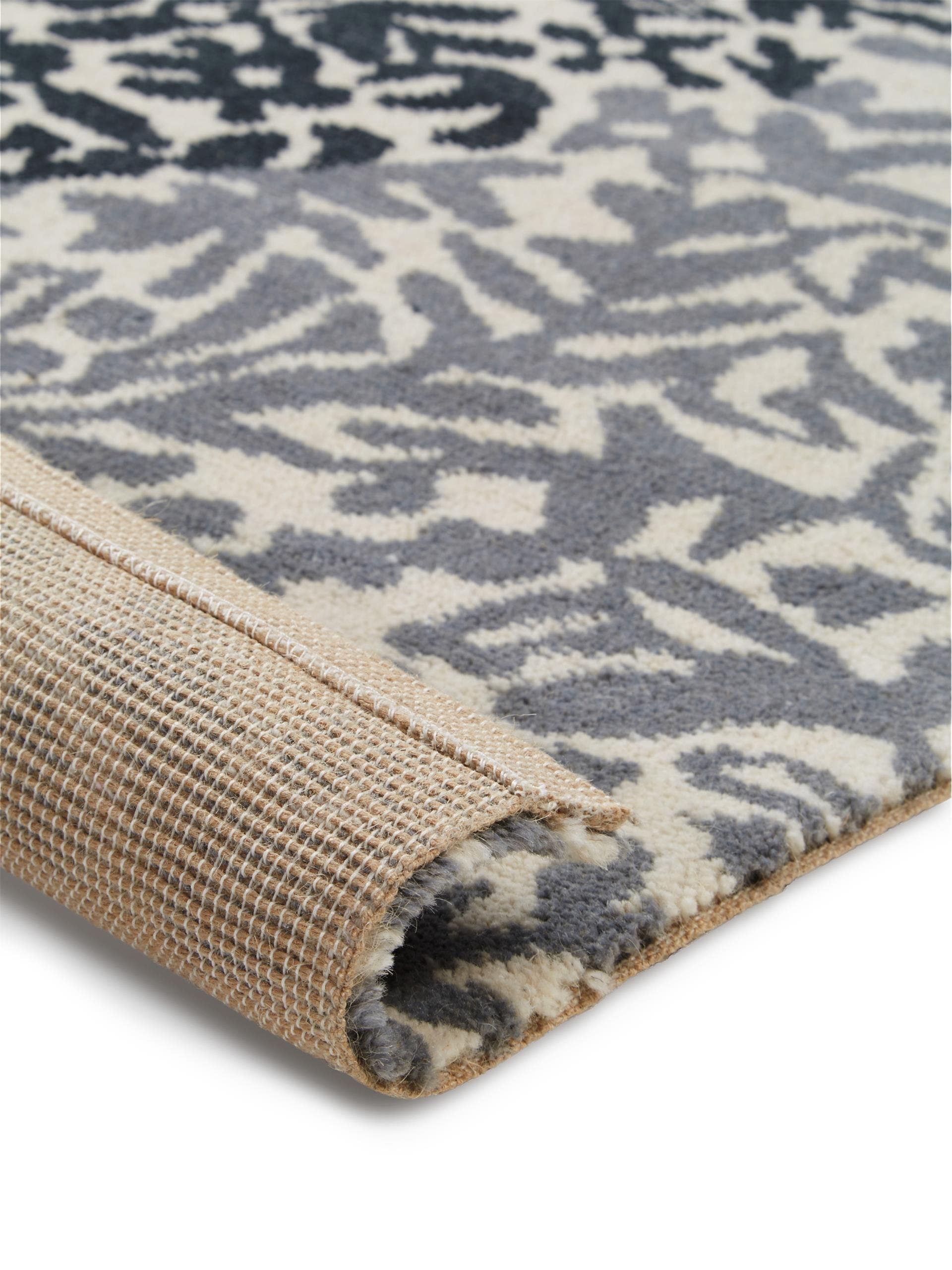 Tapis en laine Nesta /Gris