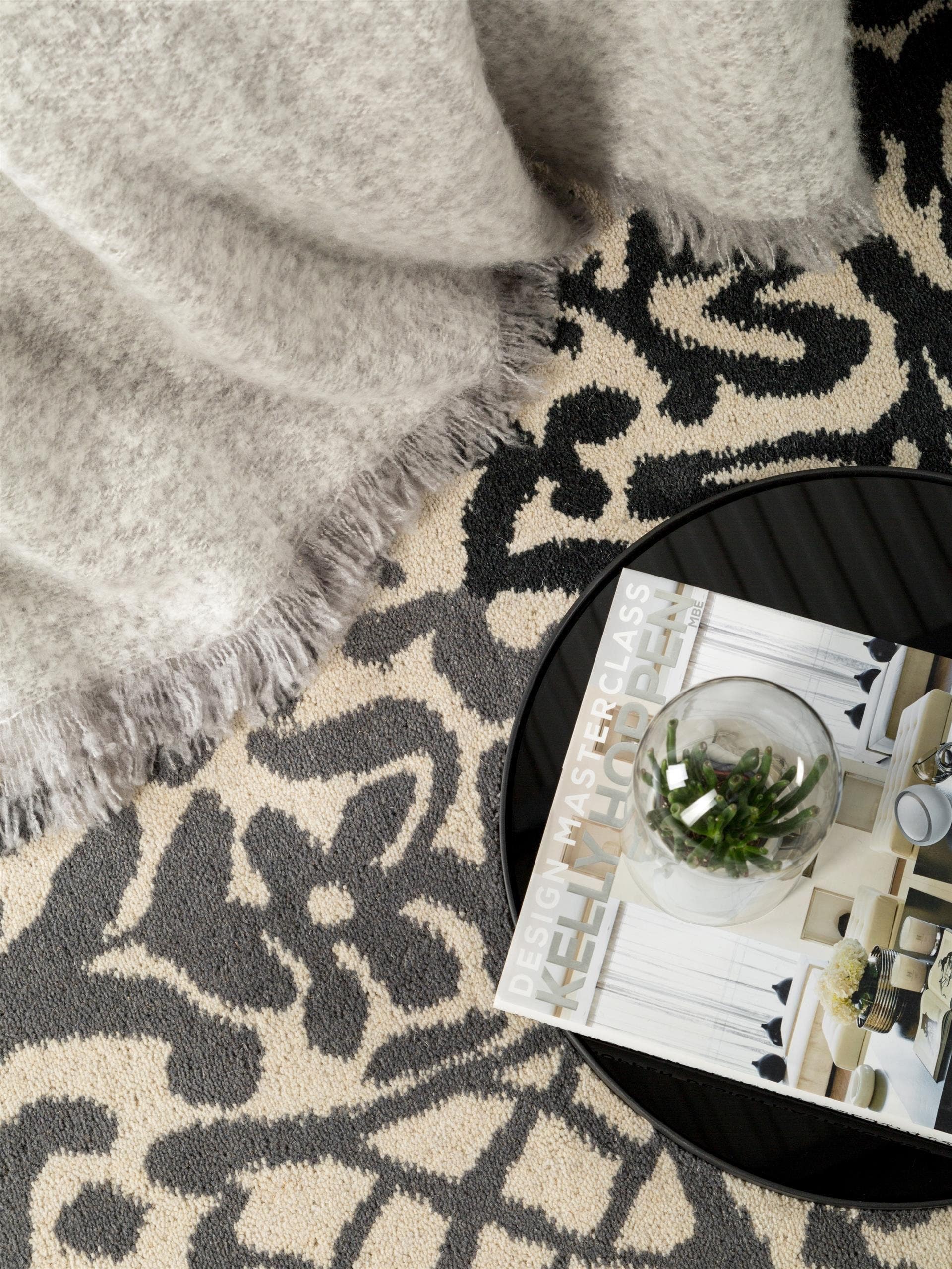 Tapis en laine Nesta /Gris