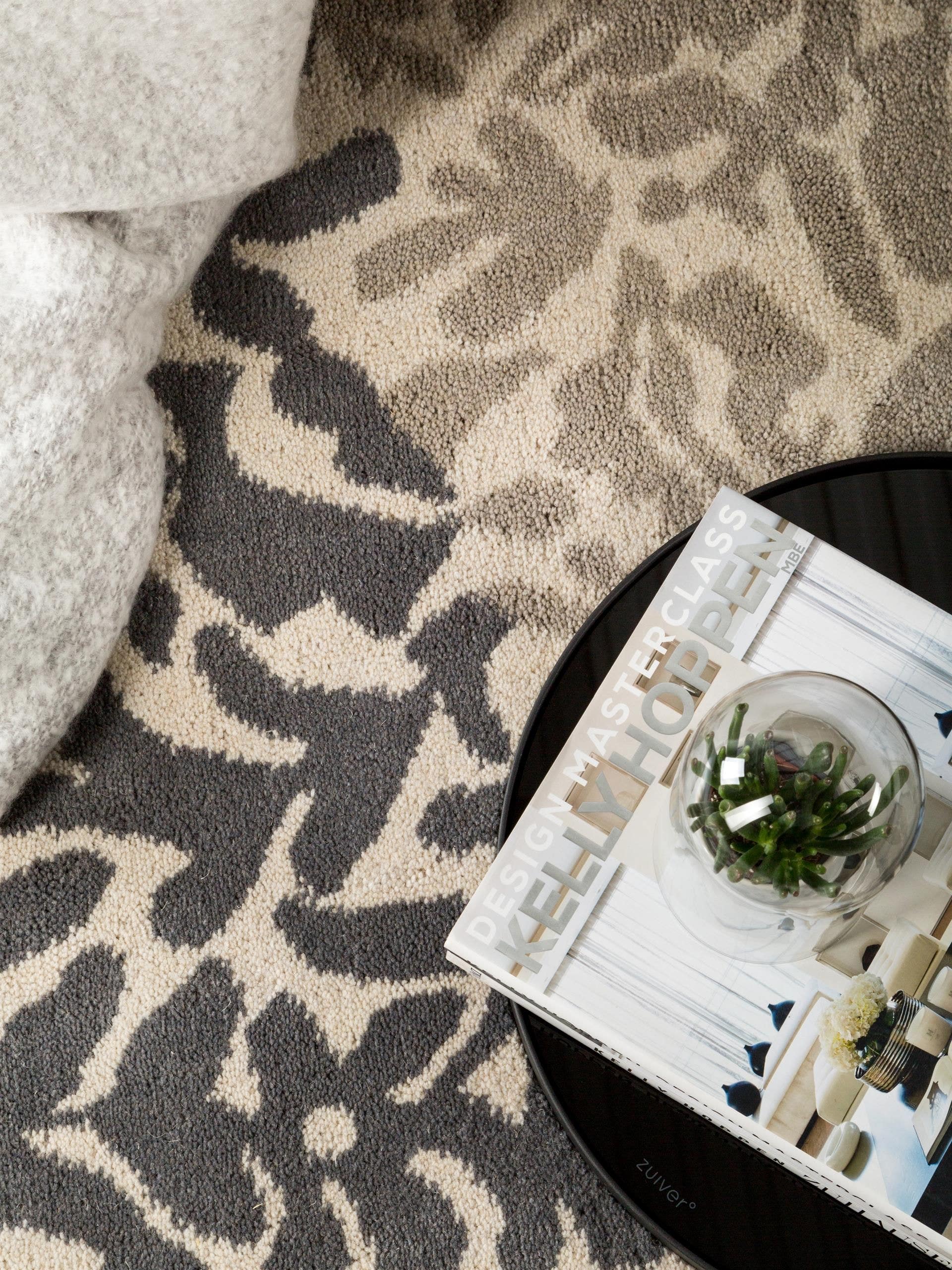 Tapis en laine Nesta /Gris