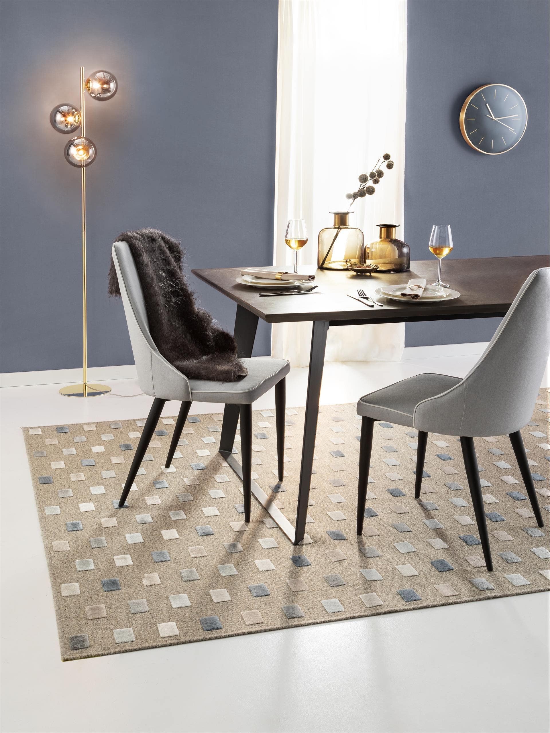 Wollteppich North /Beige