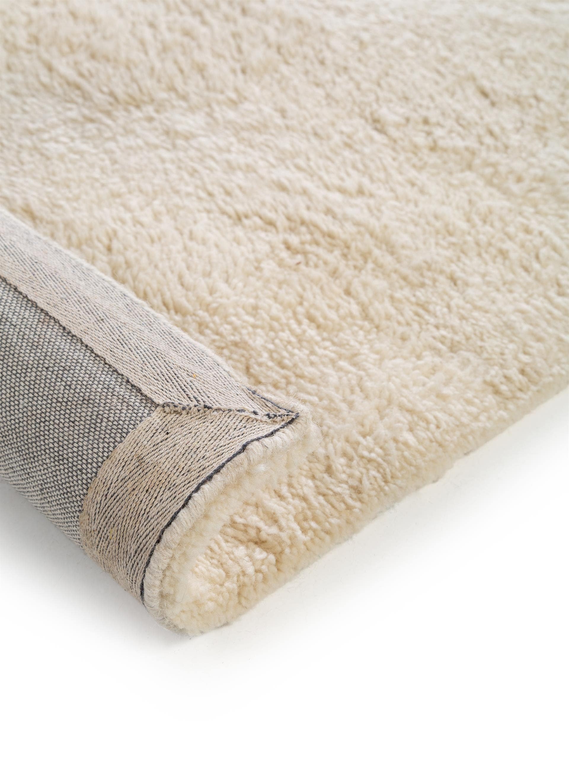 Wollteppich Berber Cream