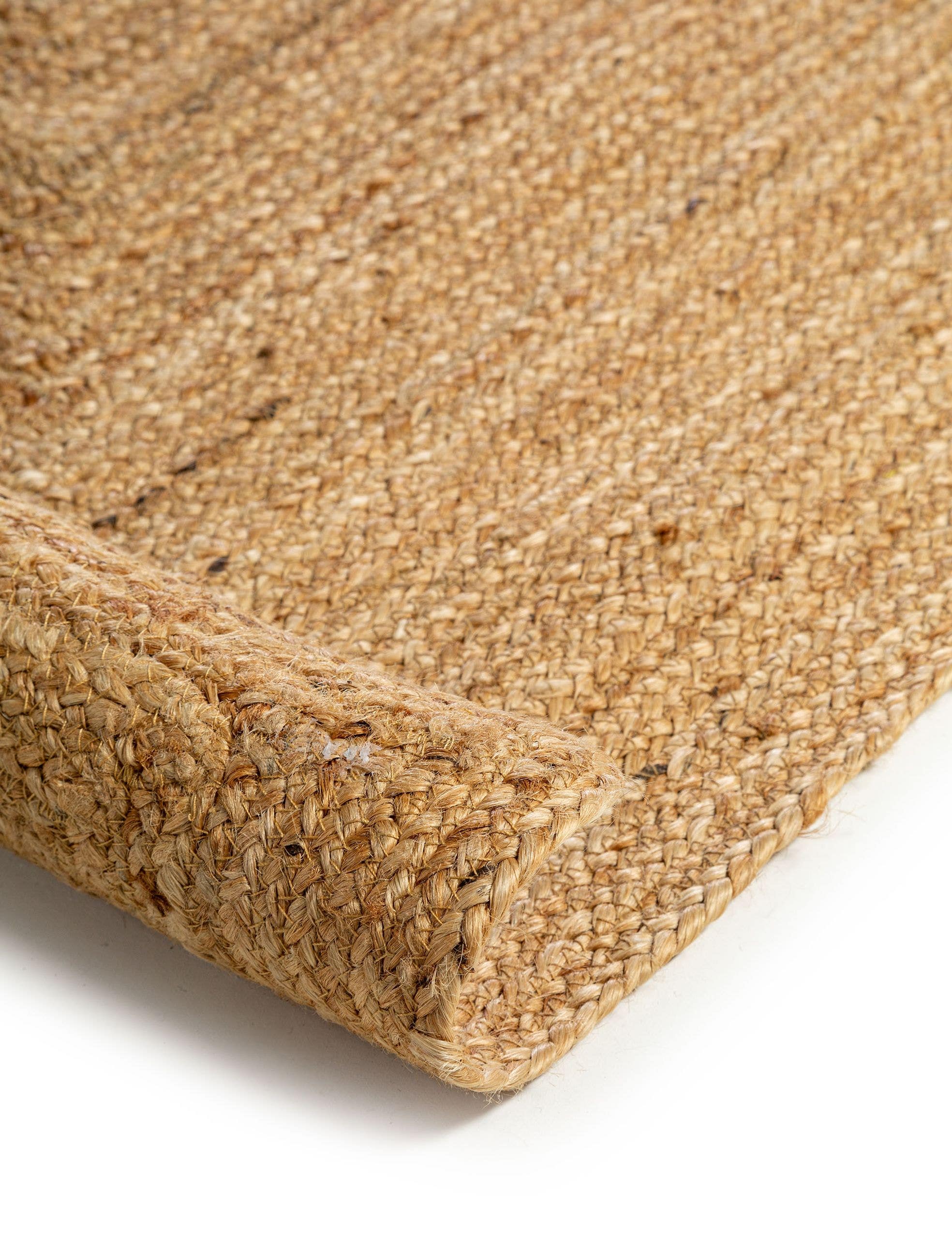 Tapis en jute Jutta marron clair