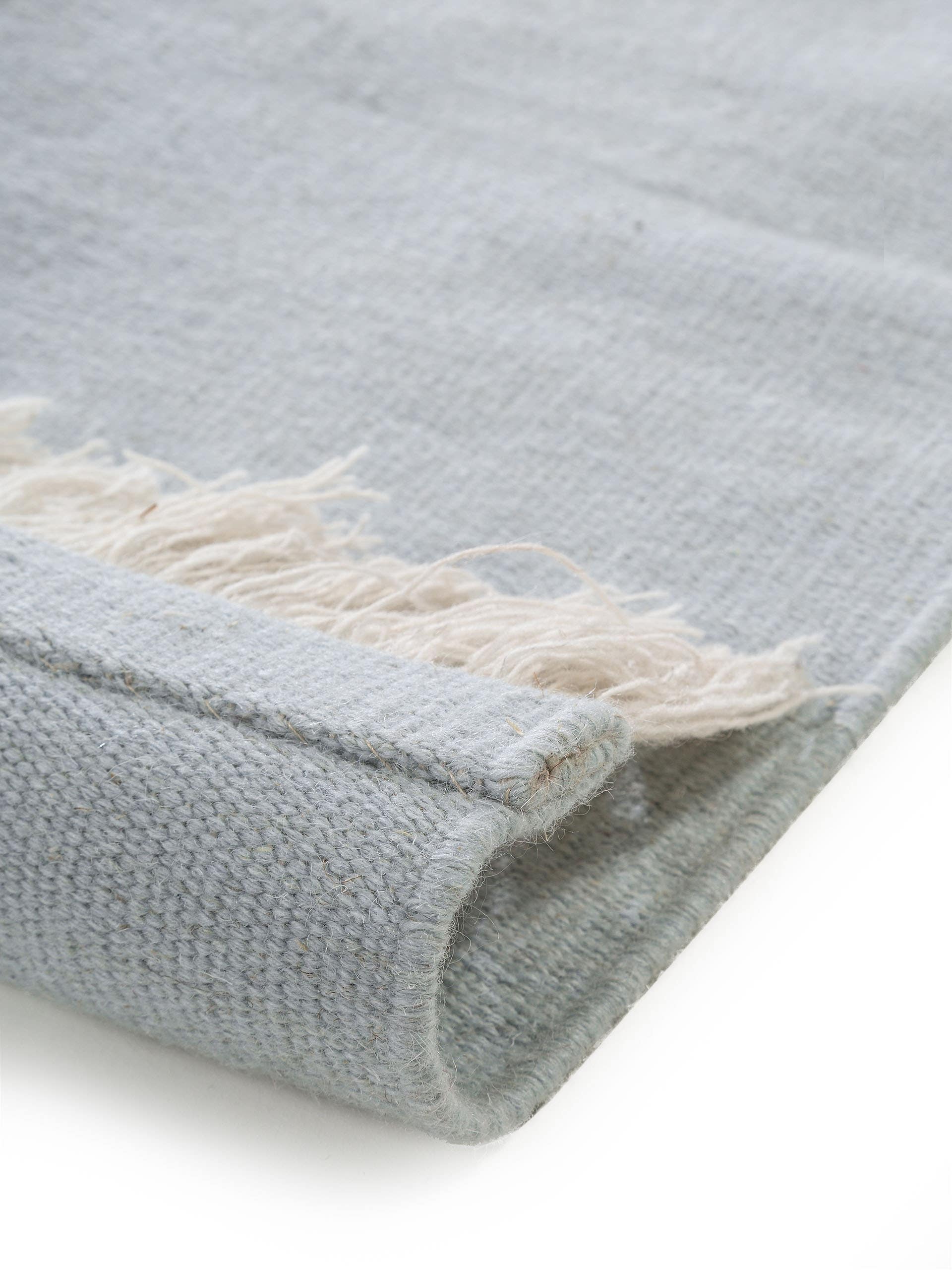 Tapis en laine Blok /Rouge foncé
