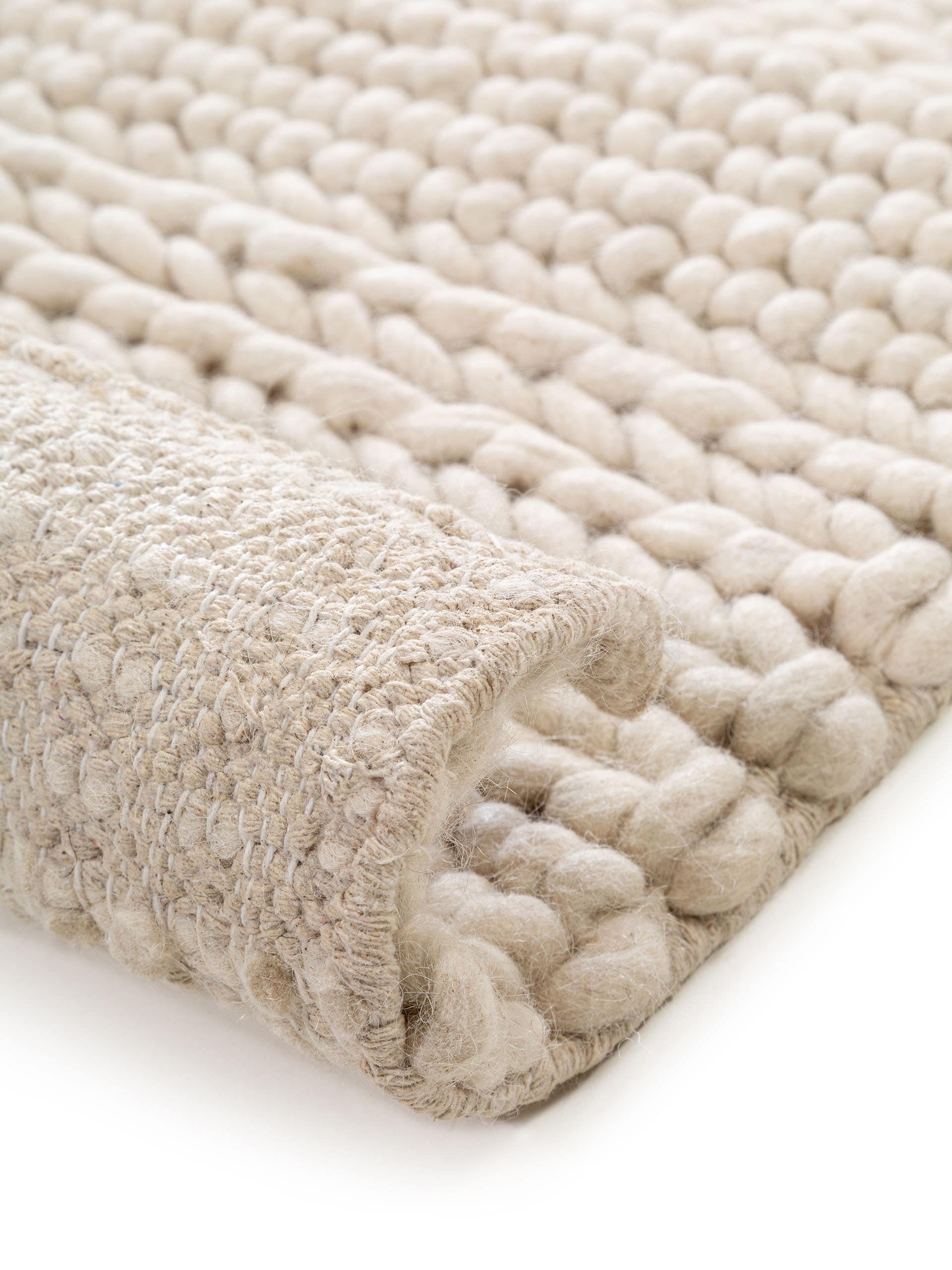 Tapis en laine Alva Crème