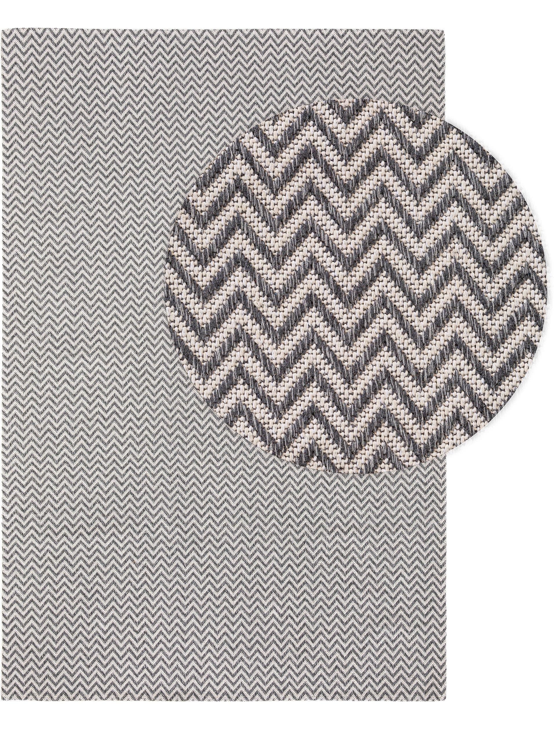 Tapis Lavable en Coton Cooper Gris Clair