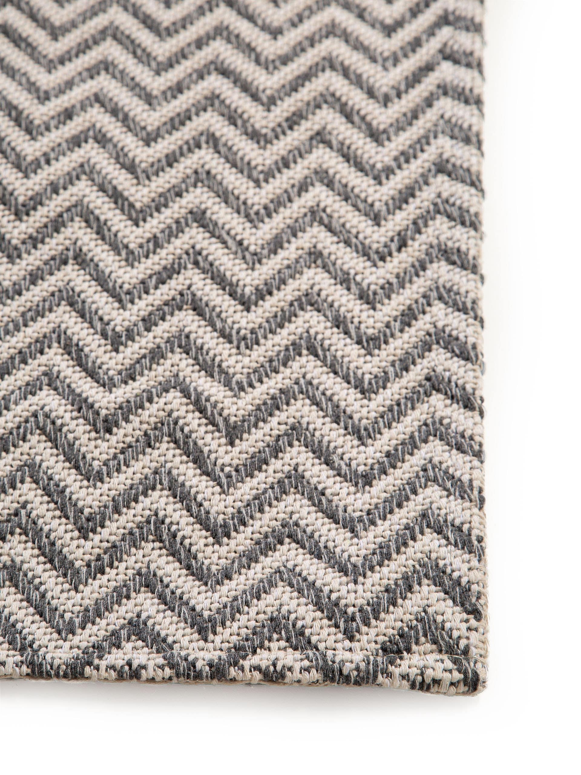 Tapis Lavable en Coton Cooper Gris Clair