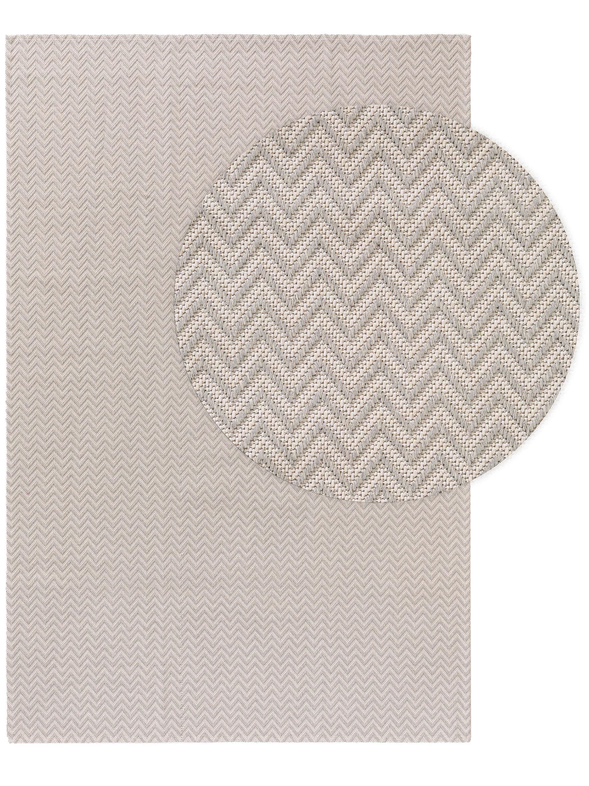 Tapis Lavable en Coton Cooper Gris Clair