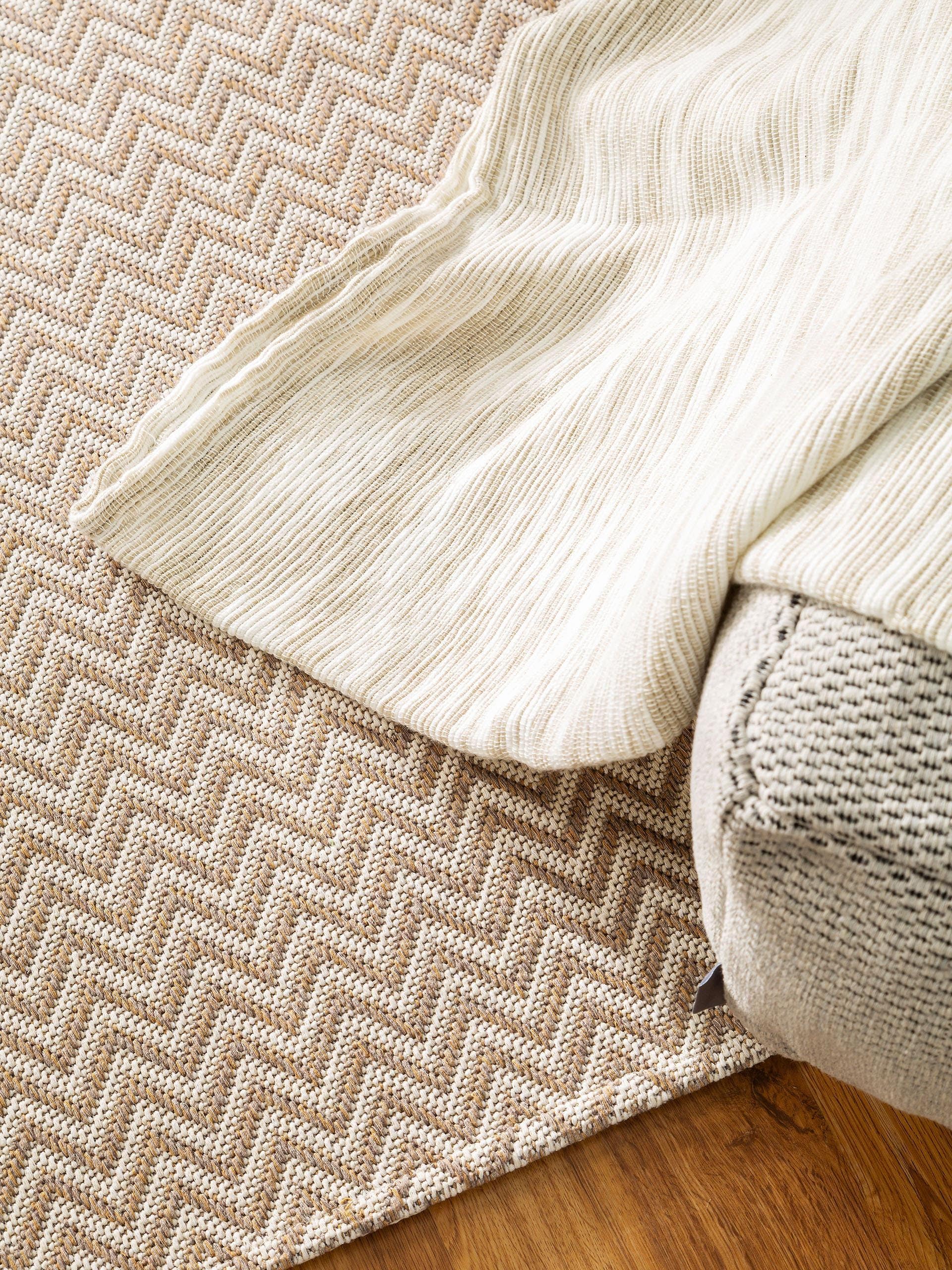 Tapis Lavable en Coton Cooper Gris Clair