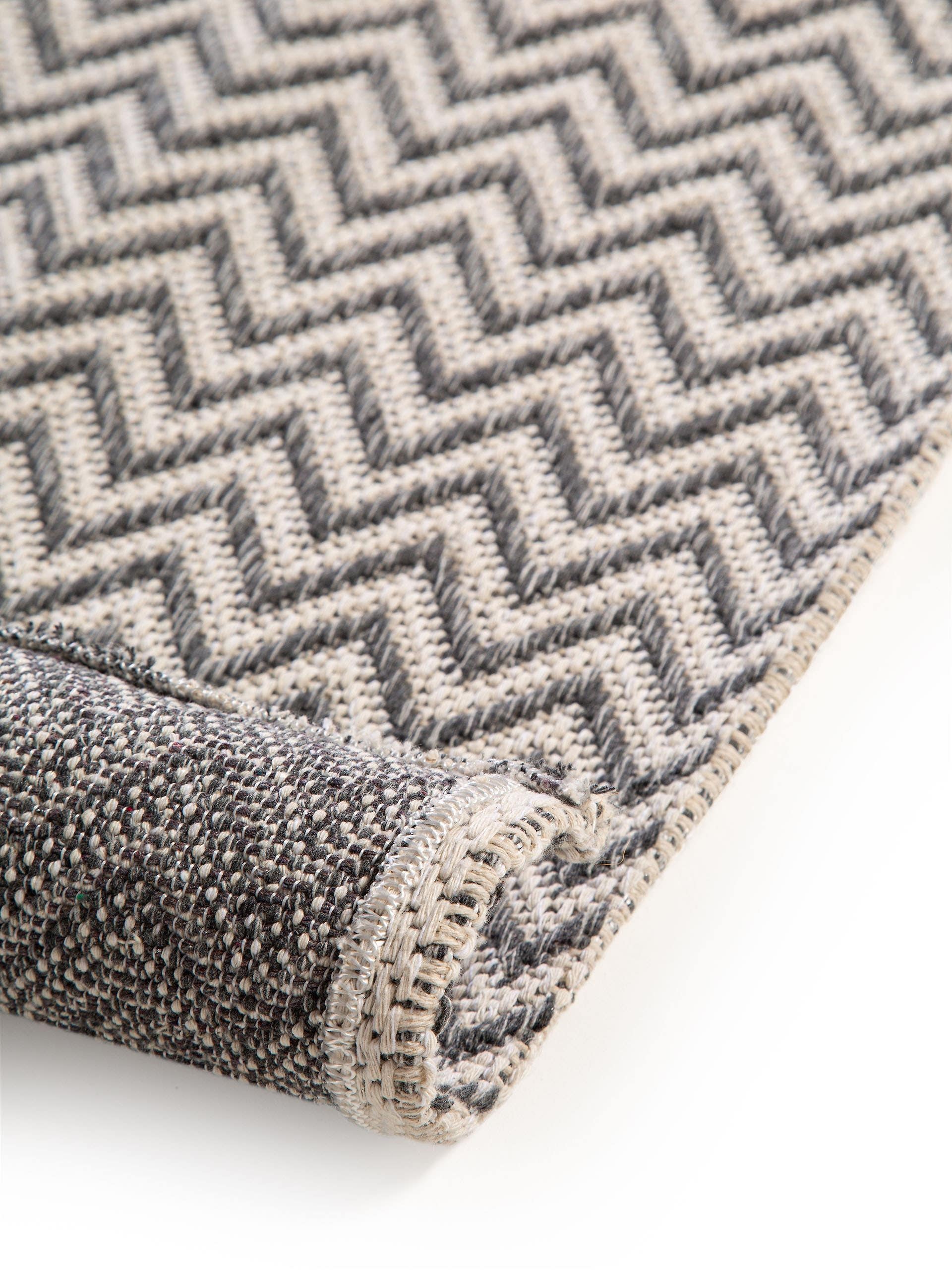 Tapis Lavable en Coton Cooper Gris Clair