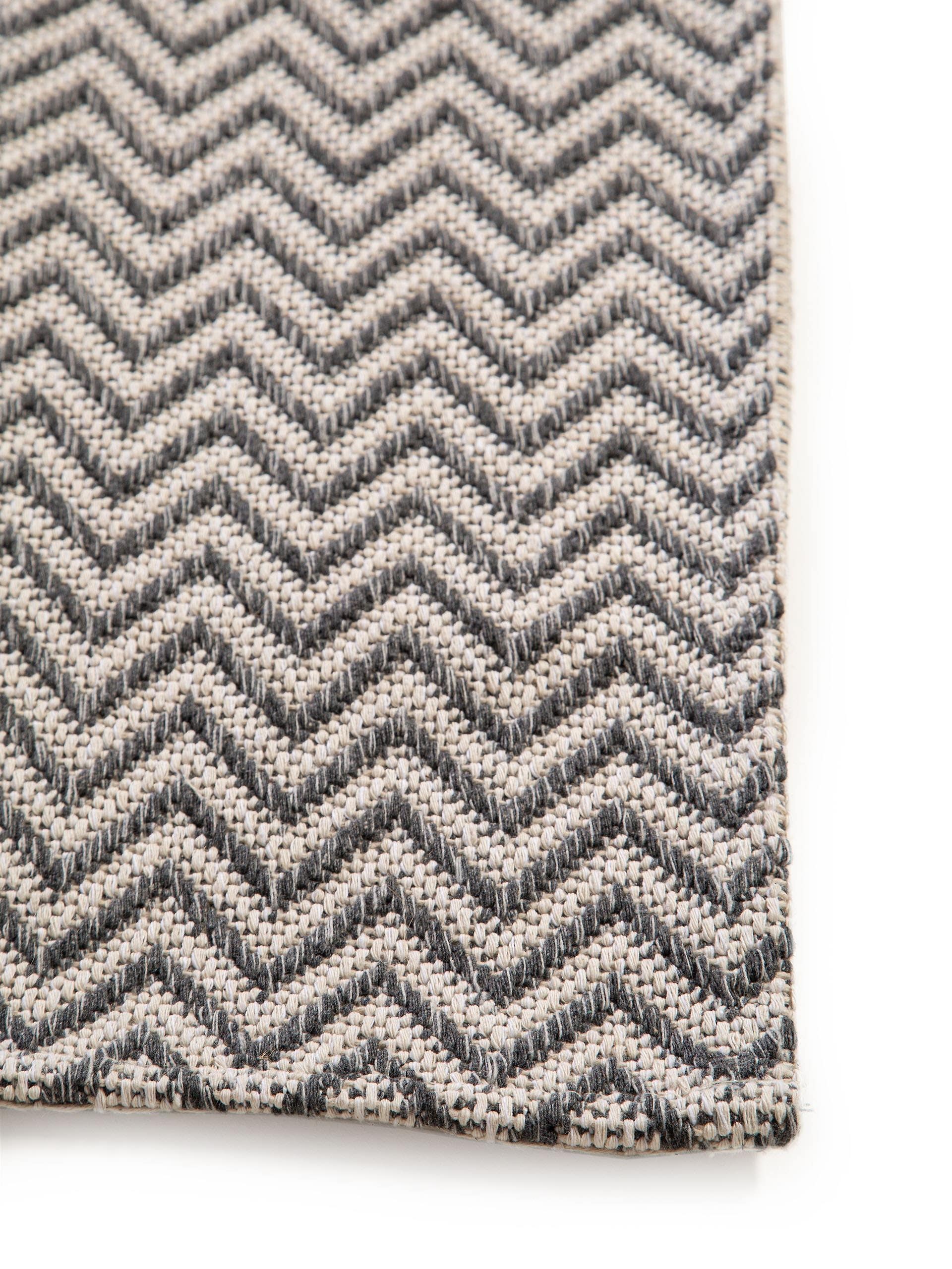 Tapis Lavable en Coton Cooper Gris Clair