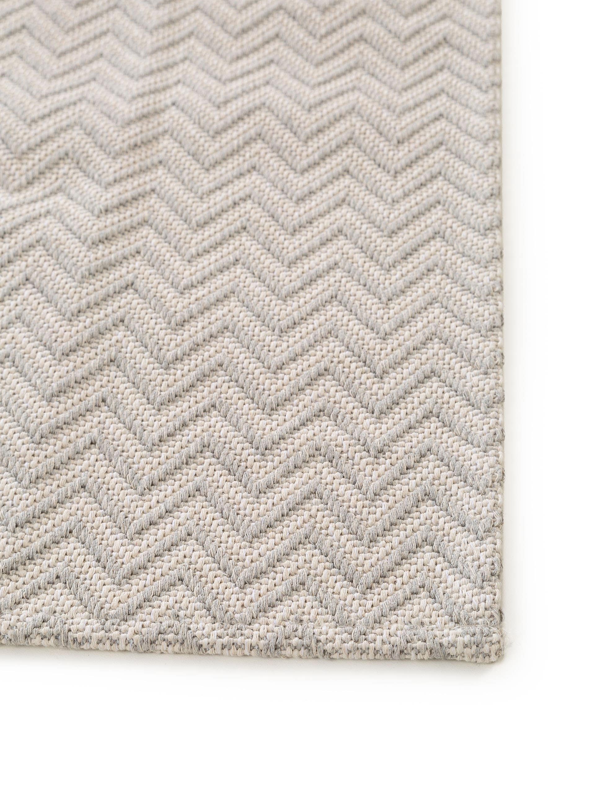 Tapis Lavable en Coton Cooper Gris Clair