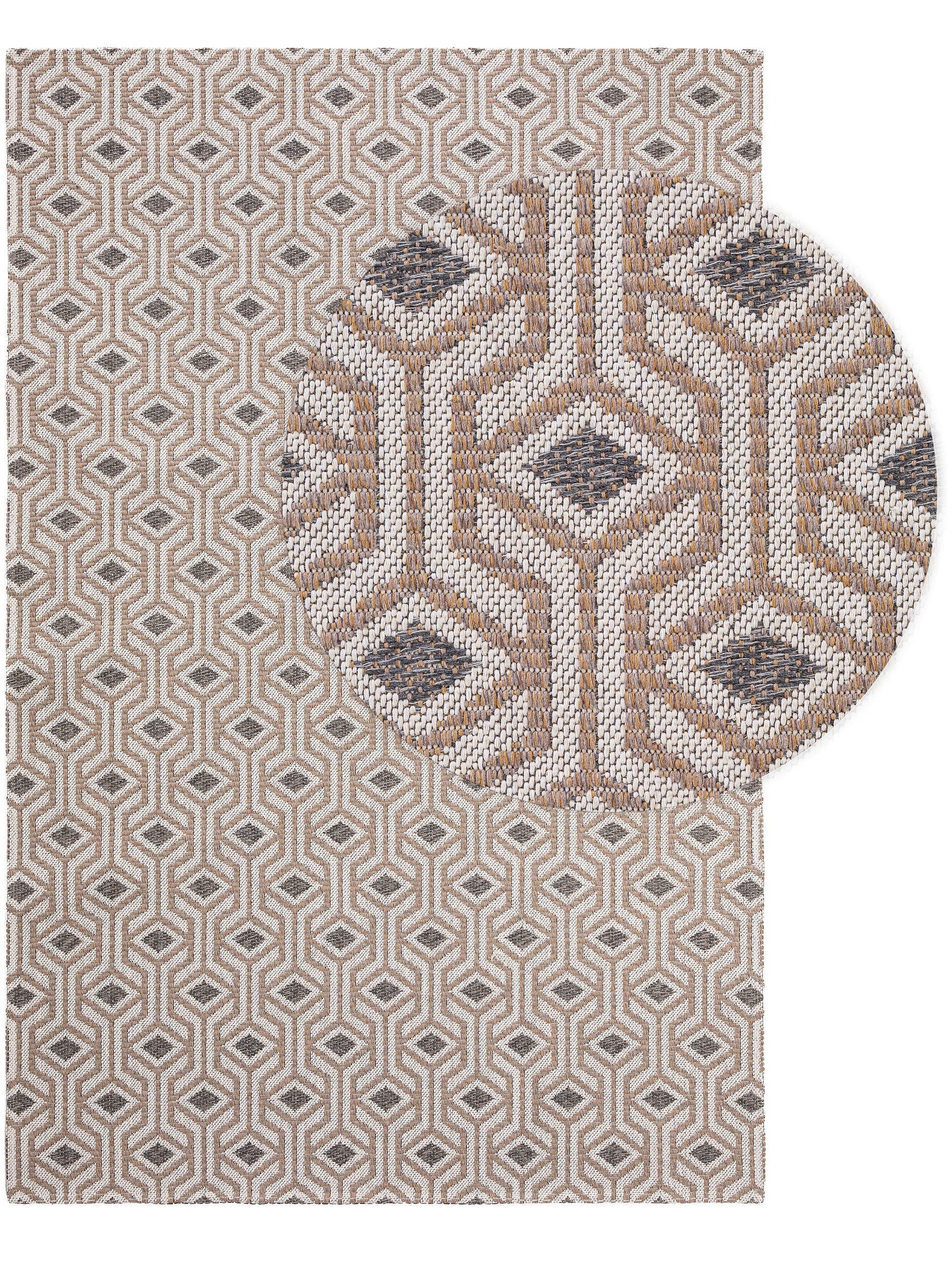 Tapis lavable en coton Cooper /Jaune