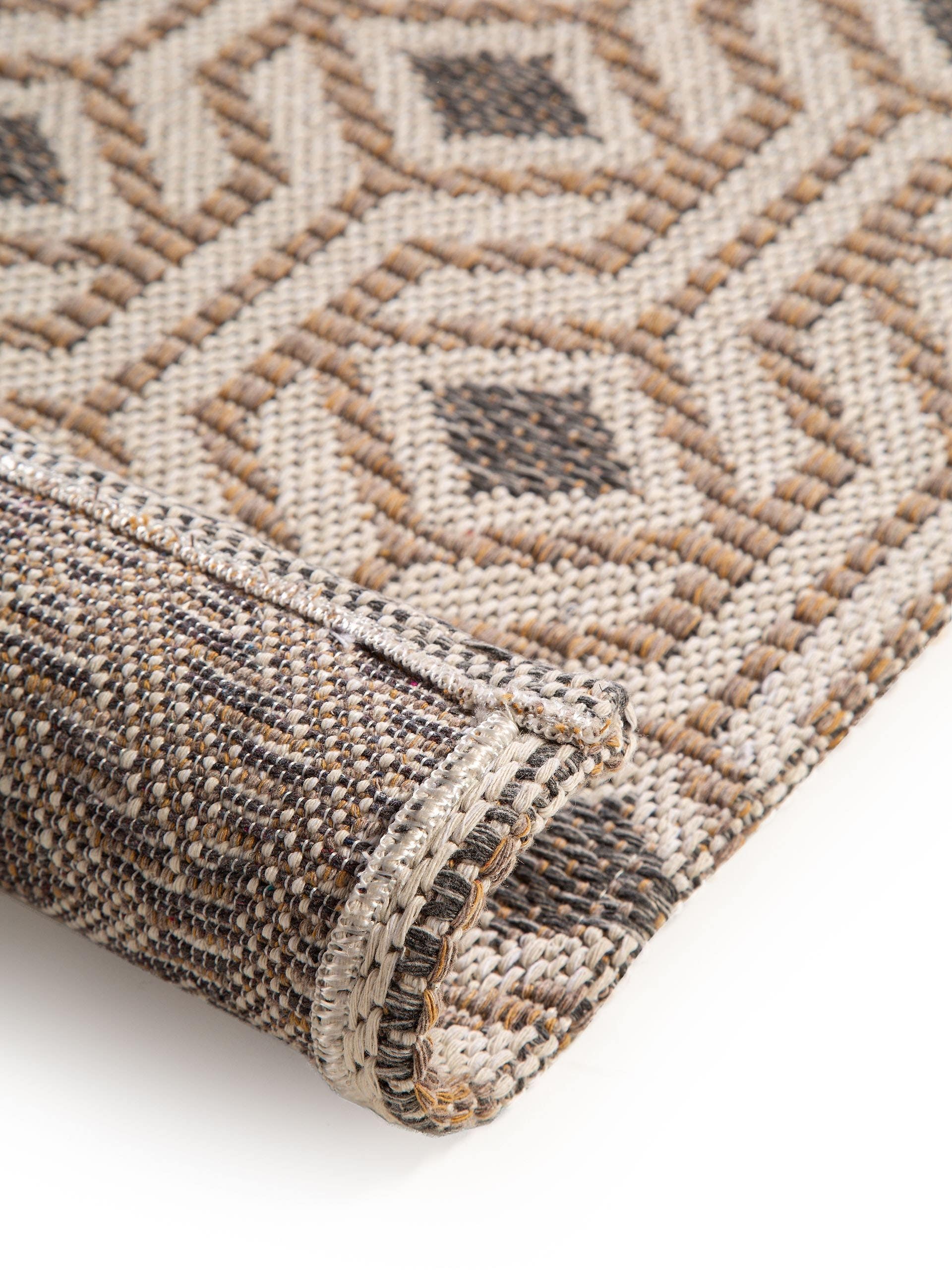 Tapis lavable en coton Cooper /Jaune