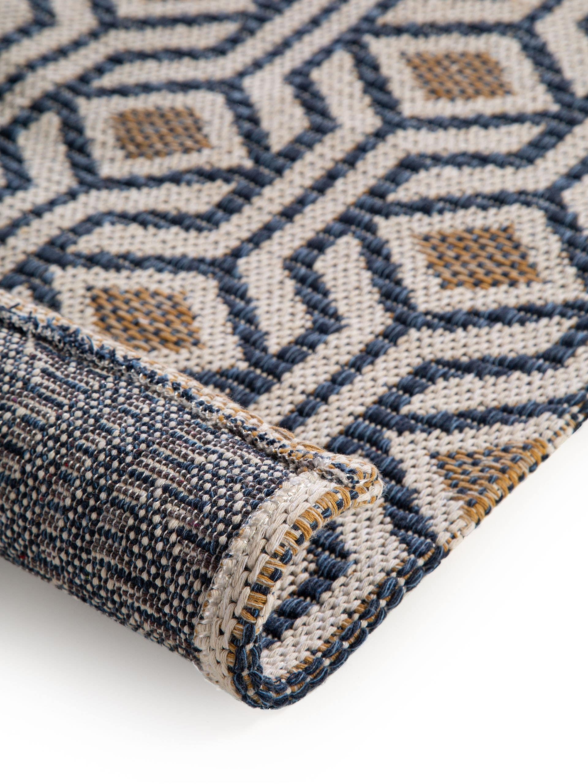 Tapis lavable en coton Cooper /Jaune