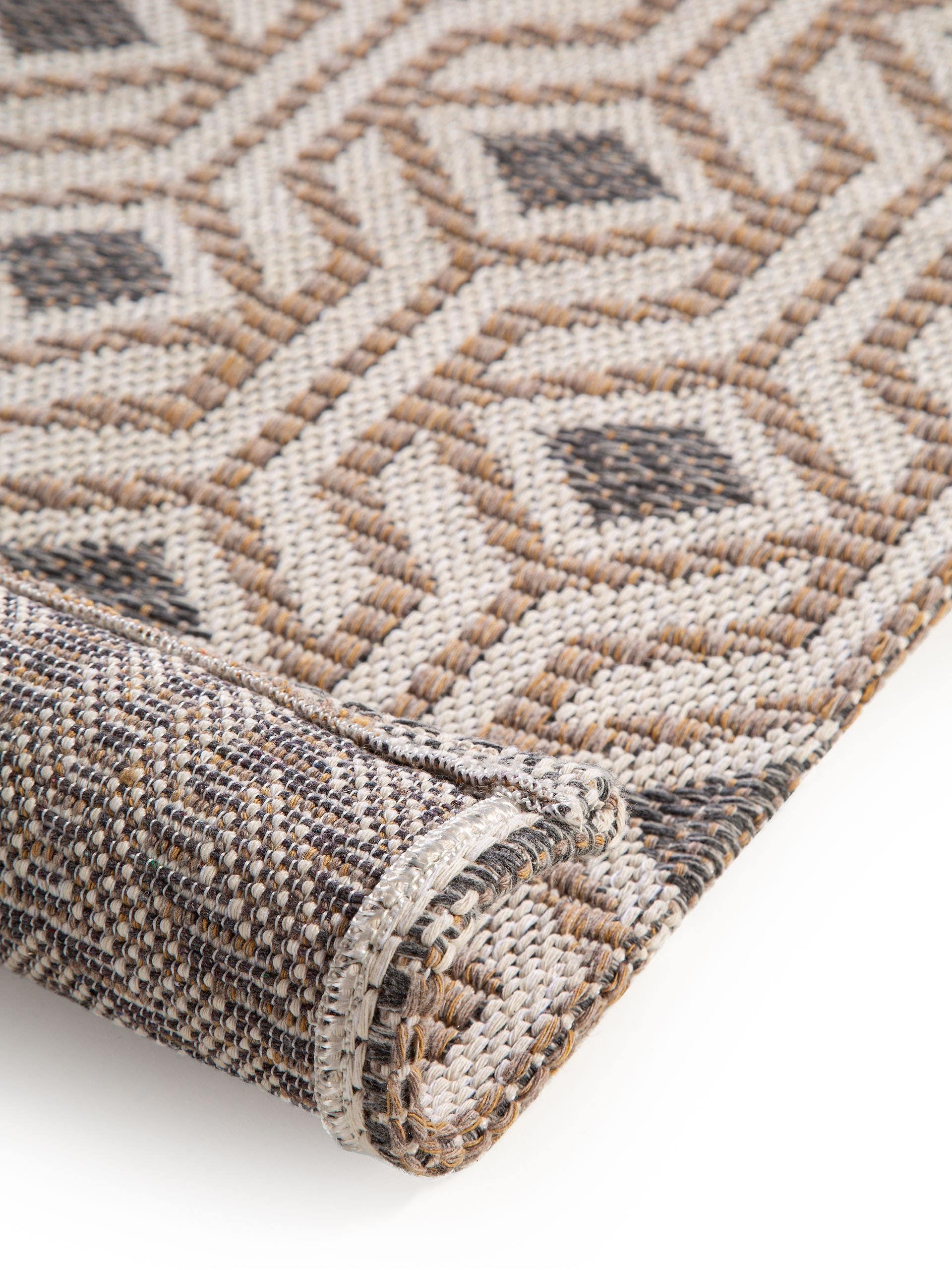 Tapis lavable en coton Cooper /Jaune